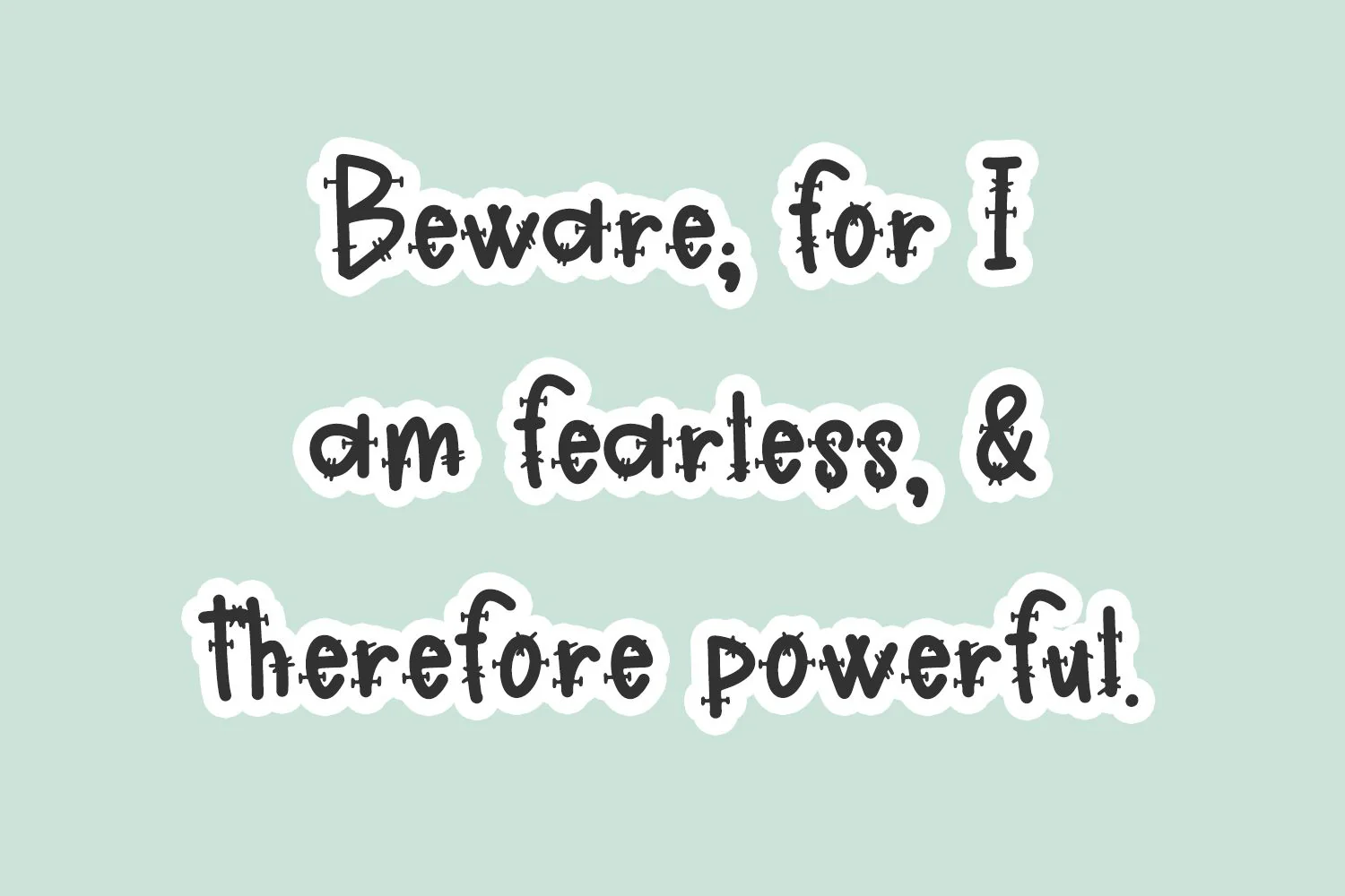 Frankenstina Sans - A Monster Font - Image 7