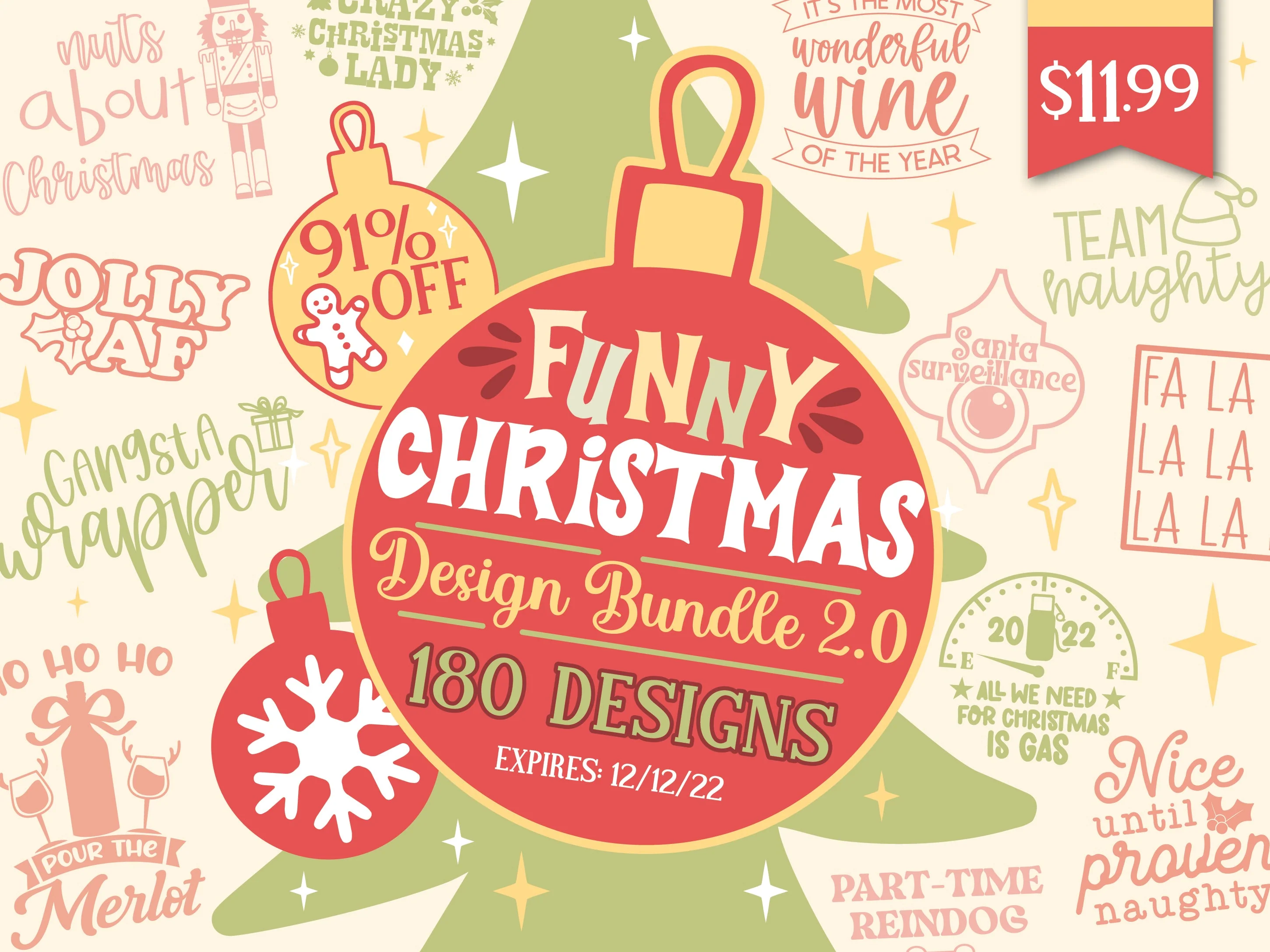 Funny Christmas Design Bundle 2.0