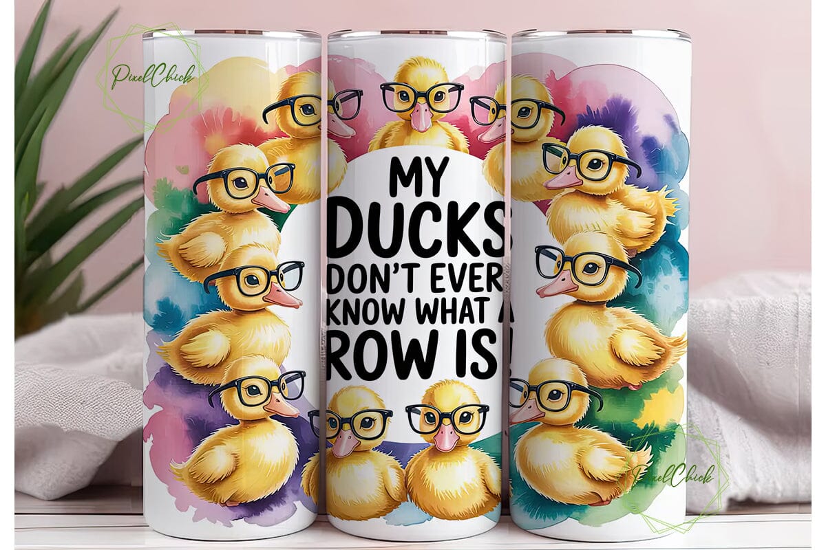 Funny Ducks Tumbler Wrap 20oz - Image 3