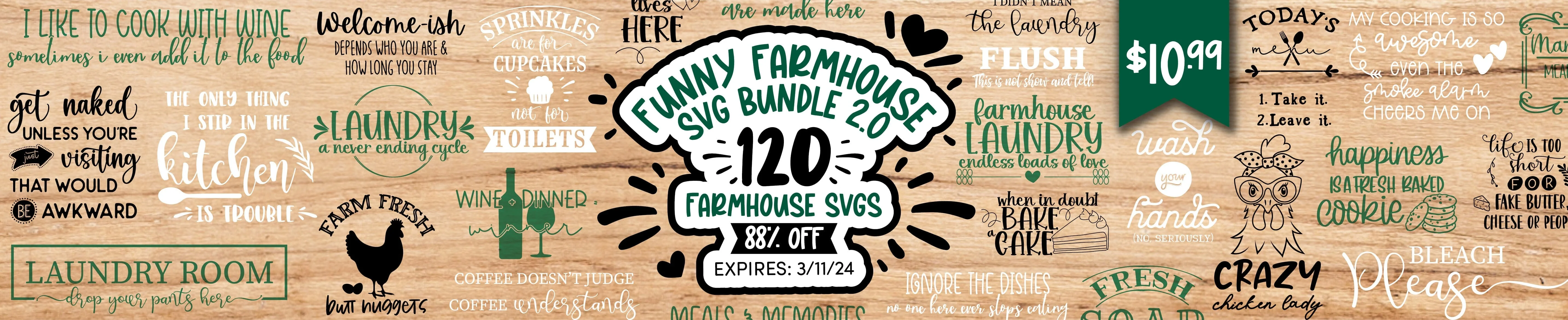 Funny Farmhouse SVG Bundle 2.0 - Image 2