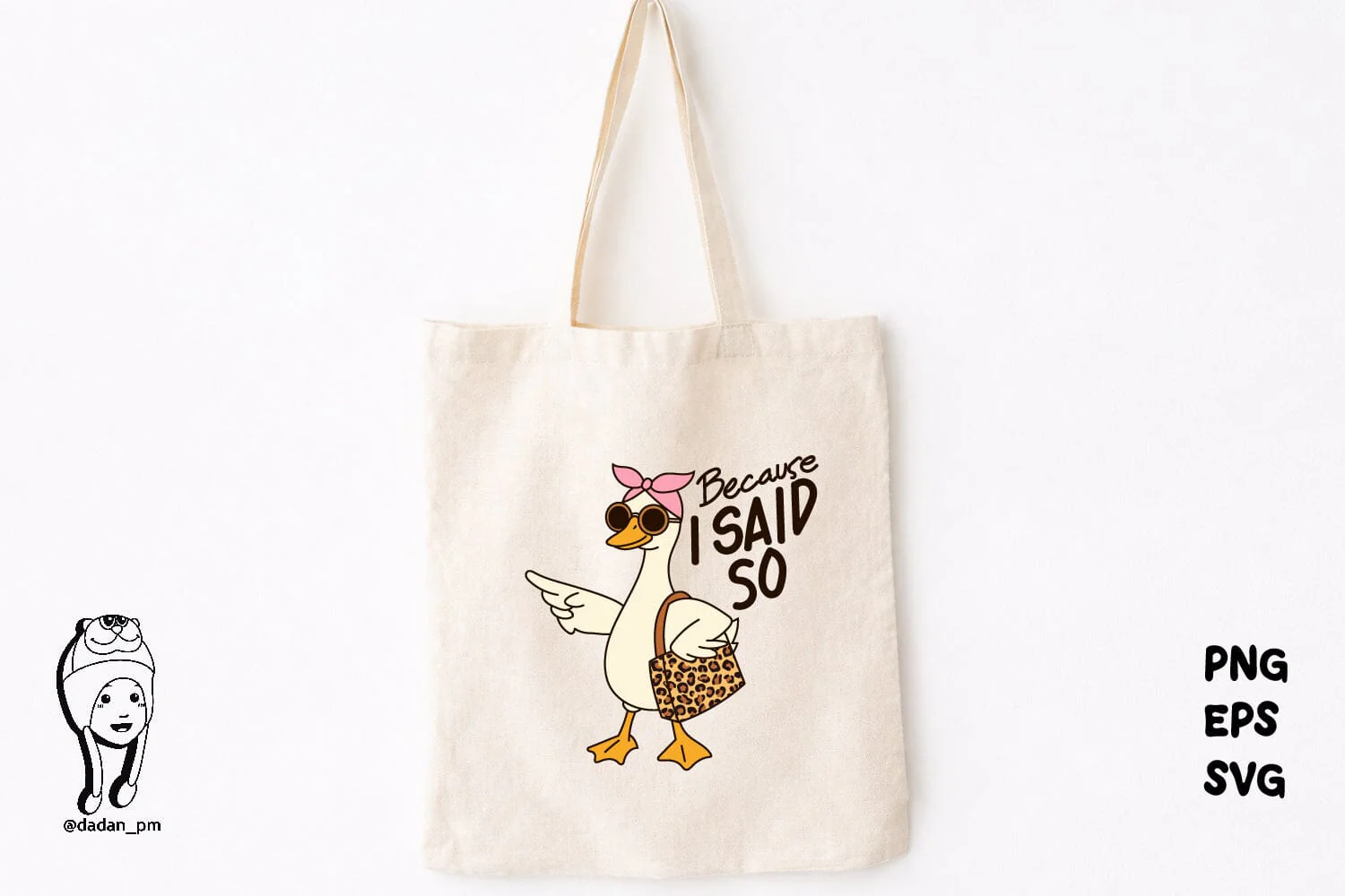 Funny Mama Goose Mom Sassy Mother's Day eps svg png - Image 2