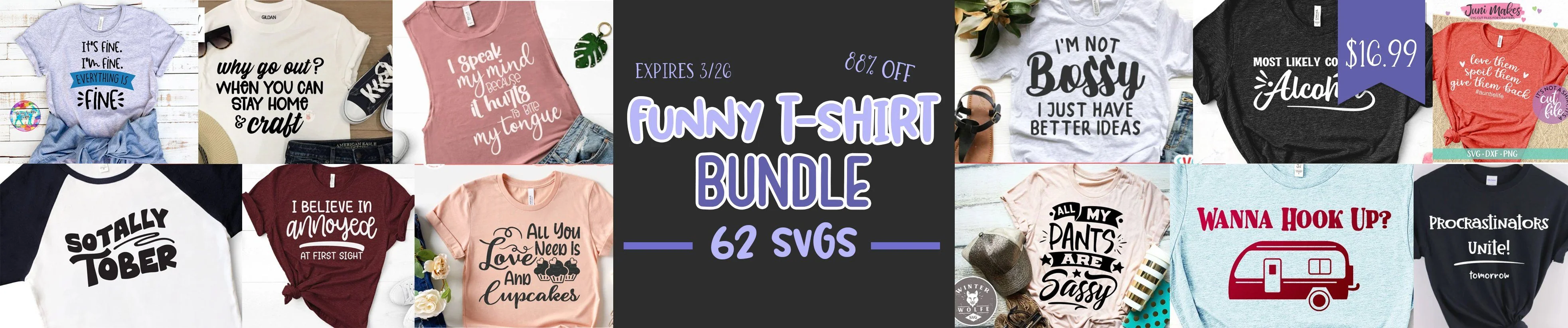 Funny T-Shirt SVG Design Bundle - Image 2