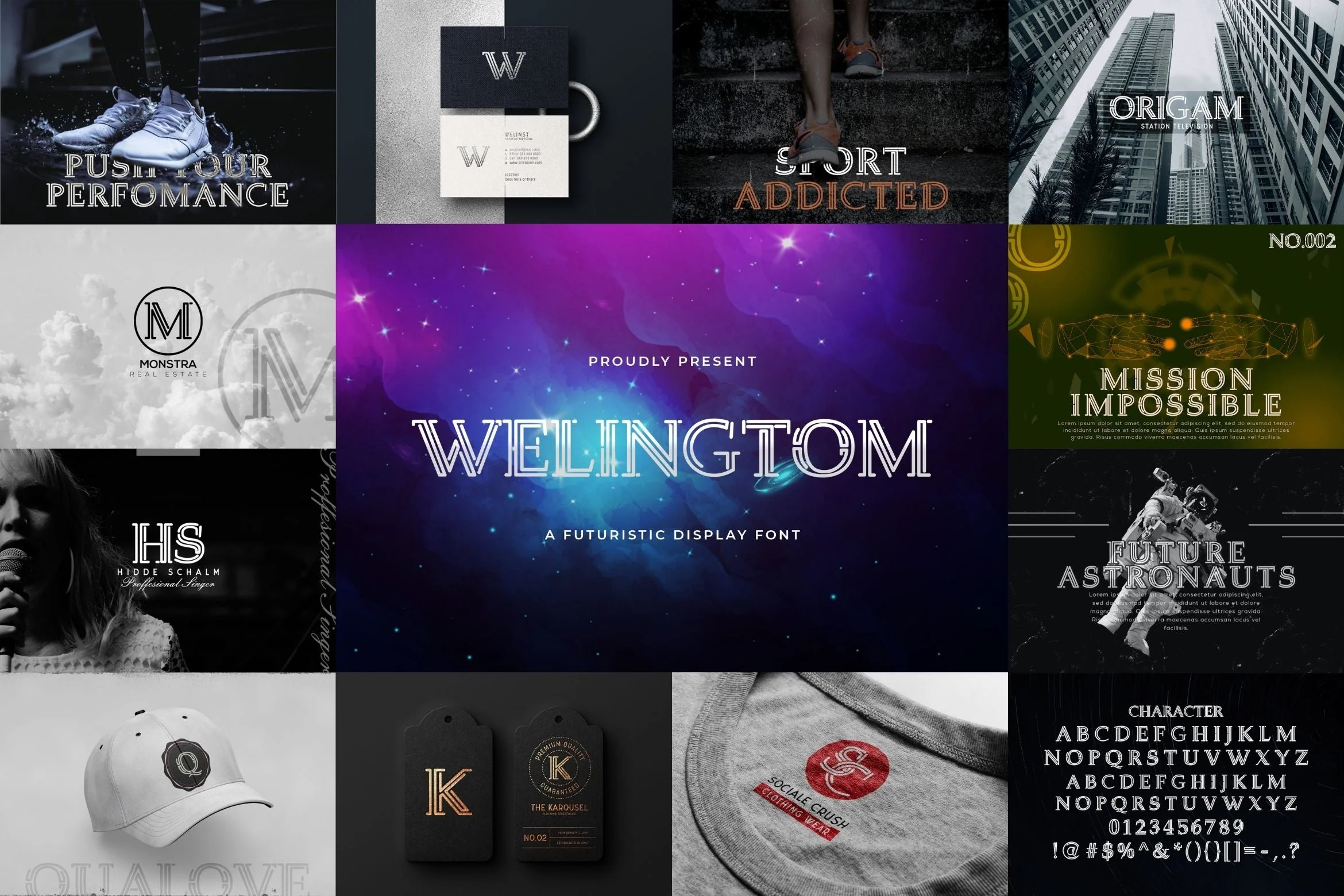 Futuristic Sans Font Bundle - Image 5