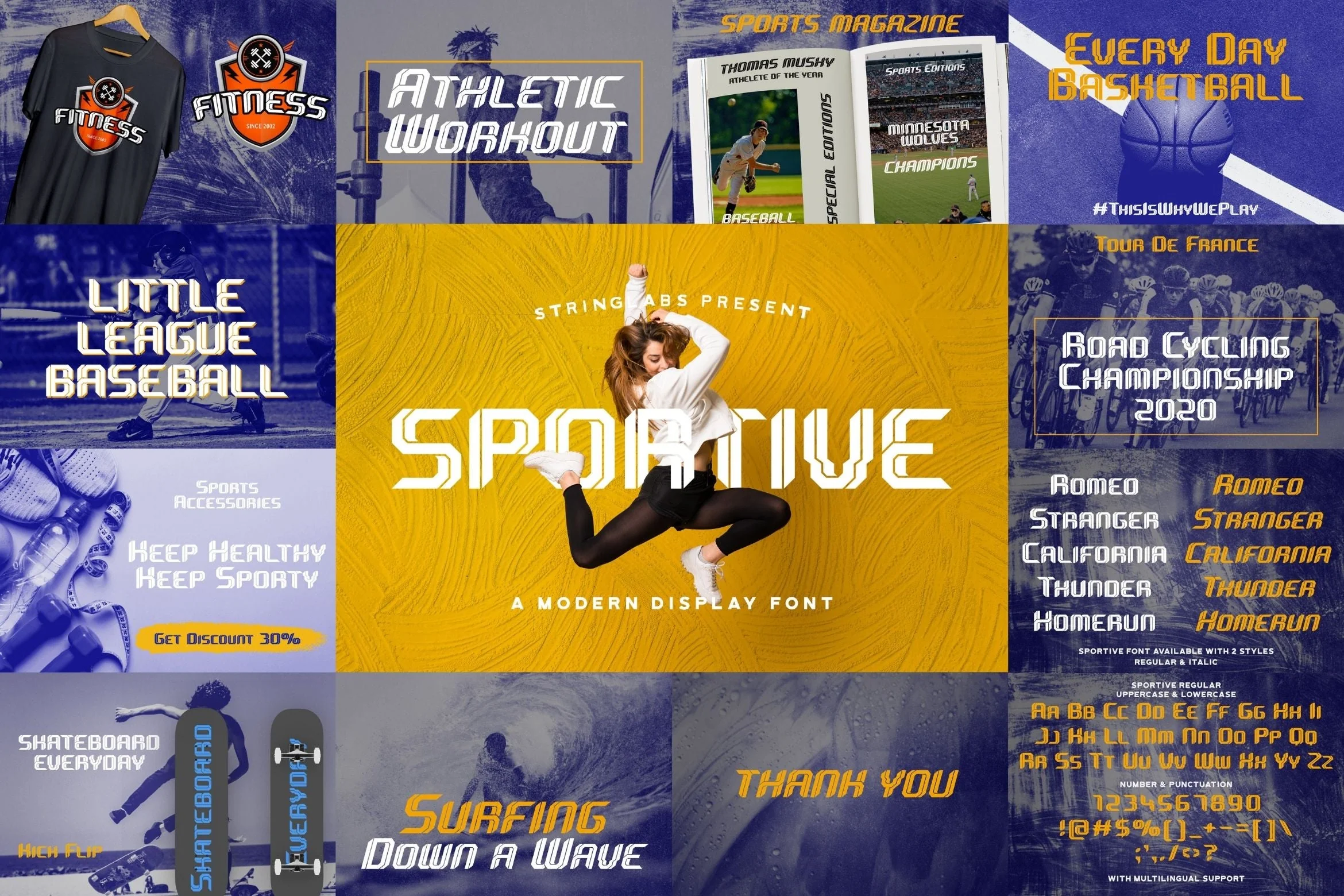 Futuristic Sans Font Bundle - Image 8