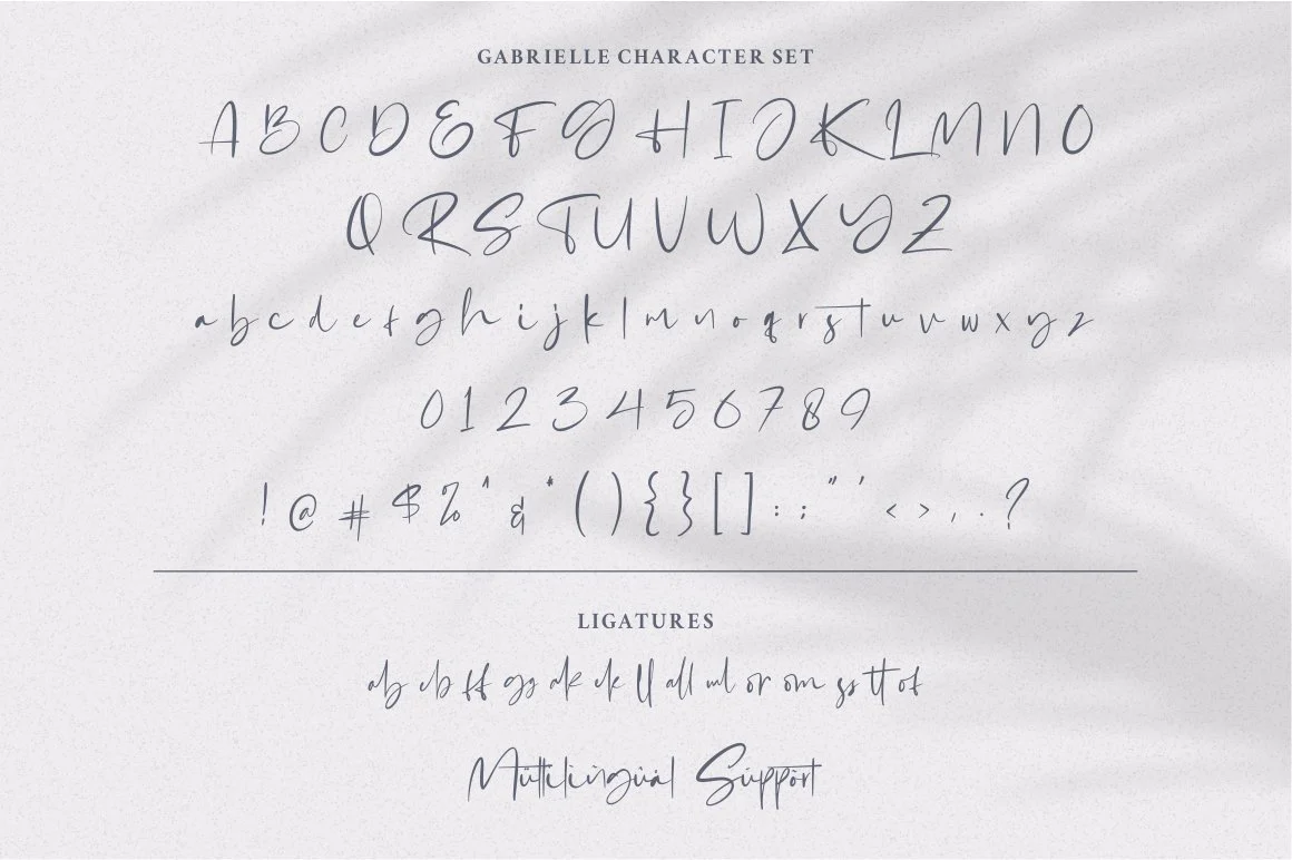 Gabrialle - Casual Script Font - Image 6