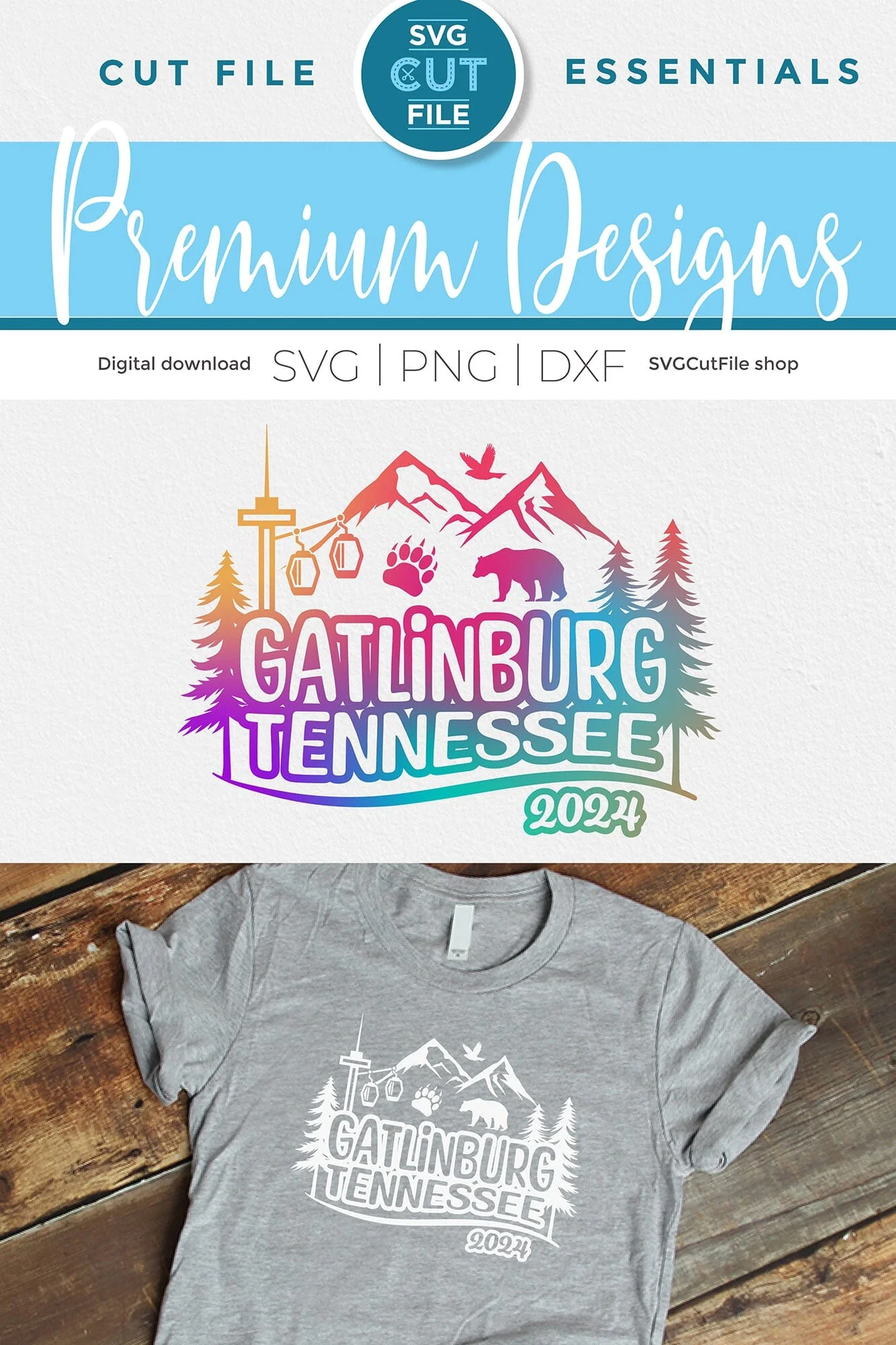 Gatlinburg Tennessee svg, 2024 Family TN Trip SVG-Girls vacation with Friends - Image 2