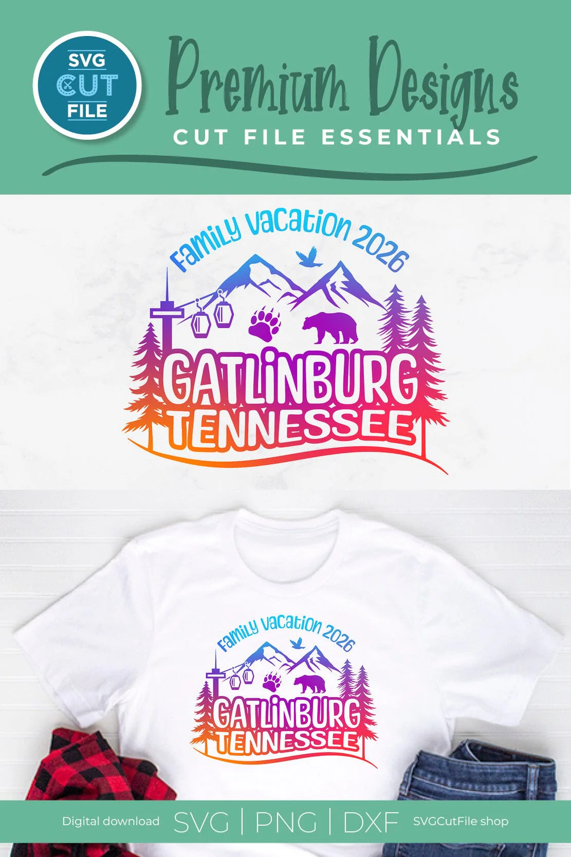 Gatlinburg Tennessee svg, 2026 Family Vacation - Image 6