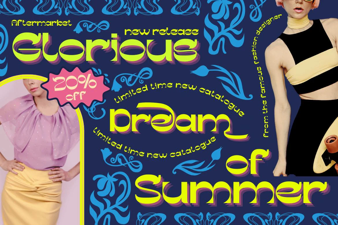 Gesego | Groovy Retro Font - Image 10