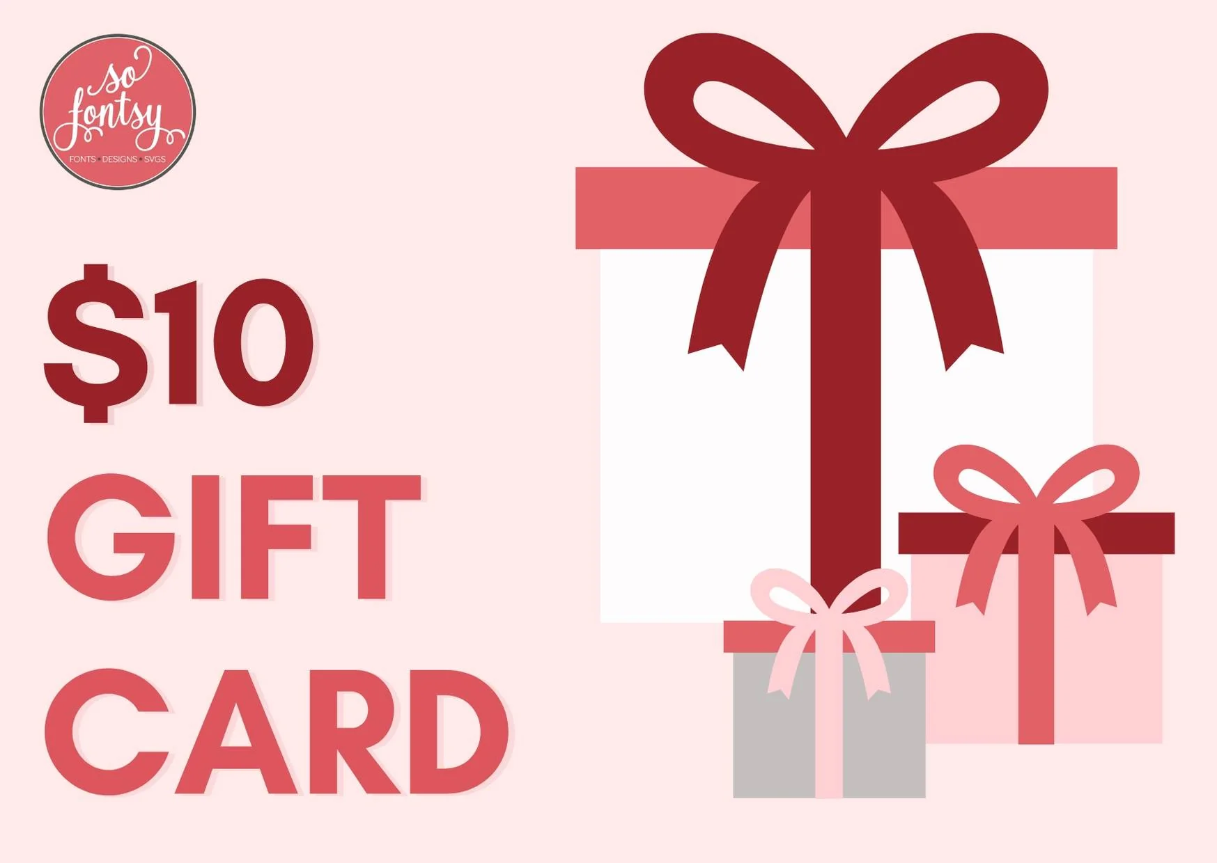 So Fontsy eGift Card - Image 2