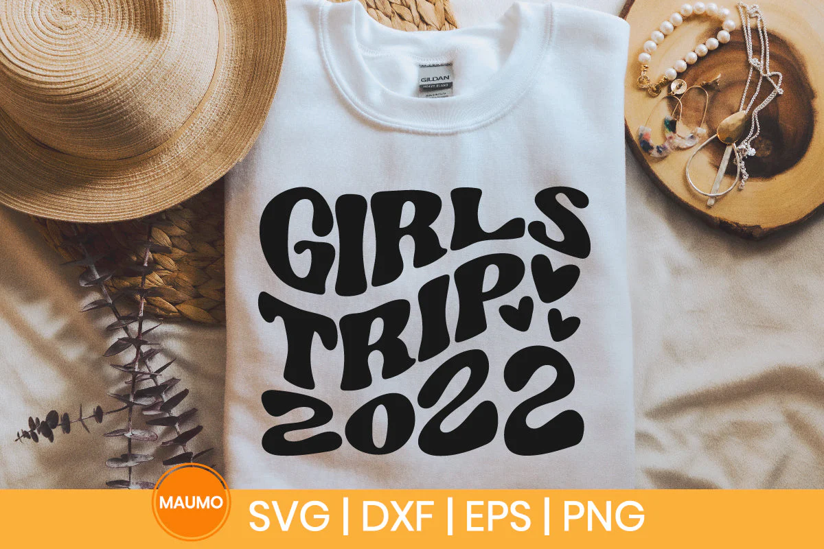 Girls trip 2022 svg quote - Image 2