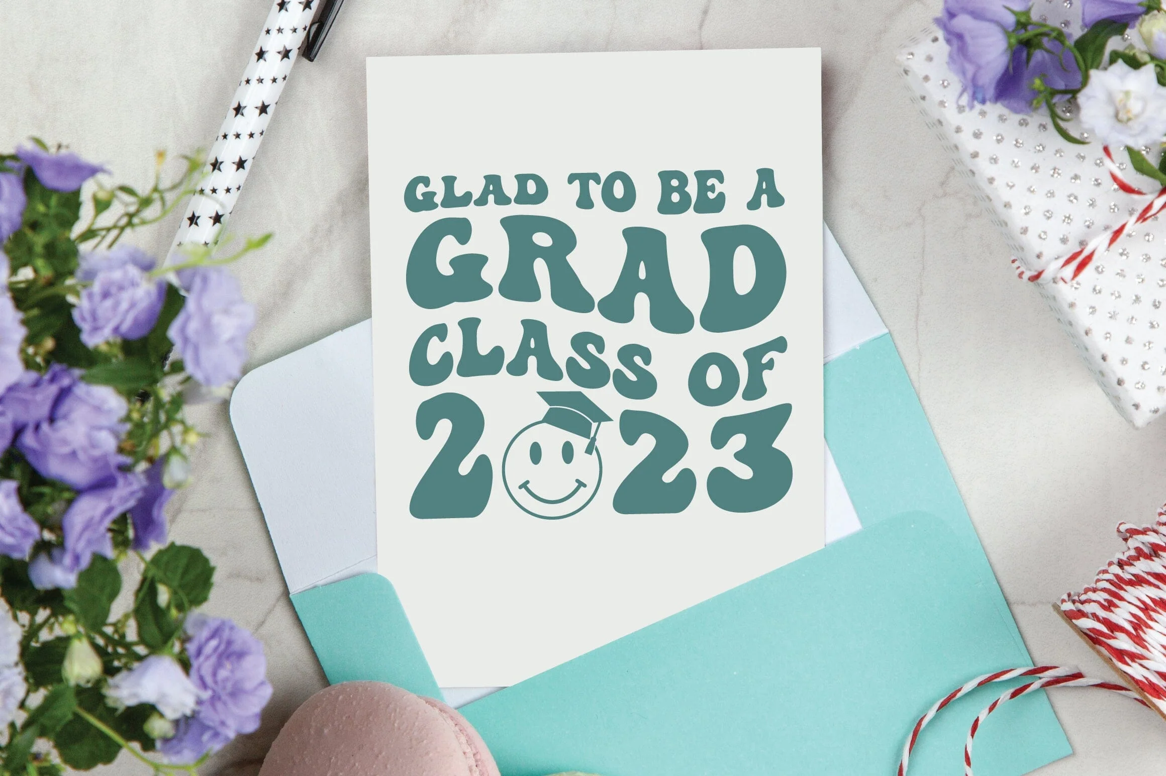 Glad to be a Grad 2023 svg - Image 3