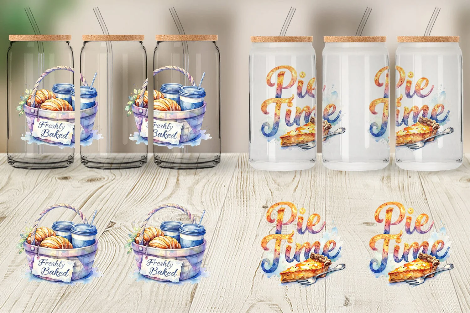 Glass Can Fall Bakery & Coffee Quotes - Image 3