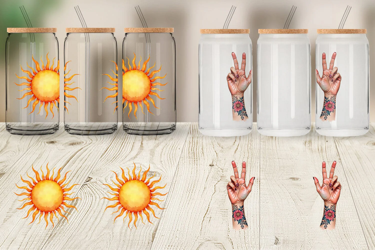 Glass Can Groovy Boho Mama - Image 4