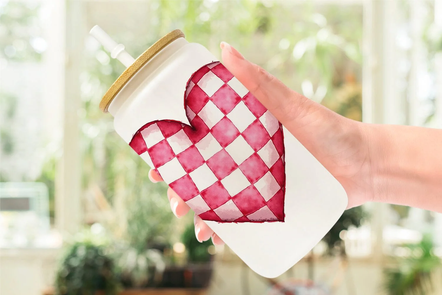 Glass Can Groovy Boho Mama - Image 6