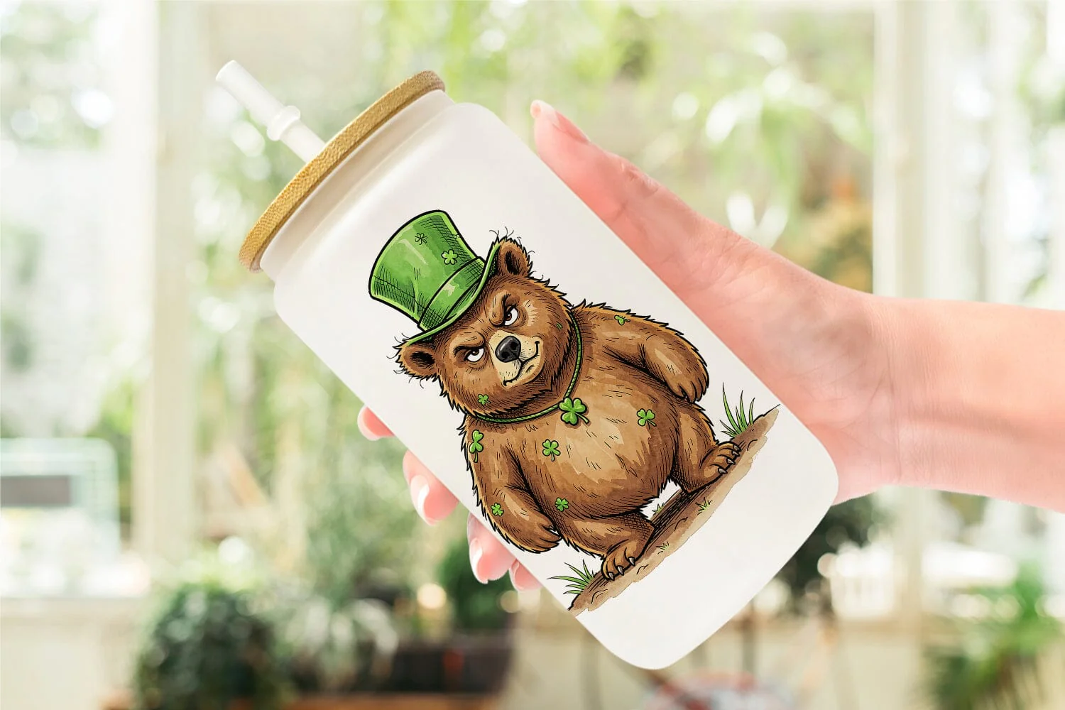 Glass Can Lucky St Patricks Animal - Image 6