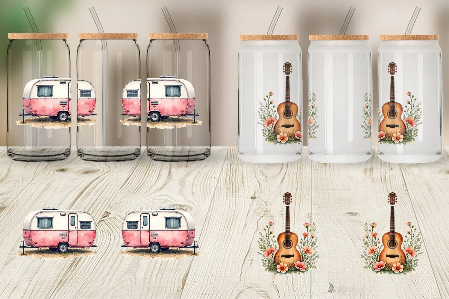 Glass Can Peace Love Vanlife - Image 4