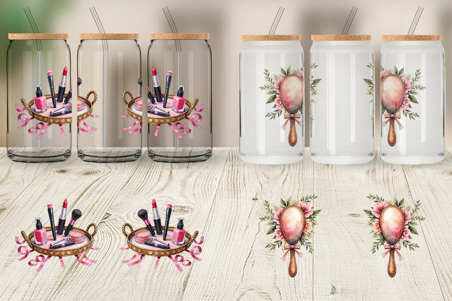 Glass Can Retro Vanity Coquette - Image 3