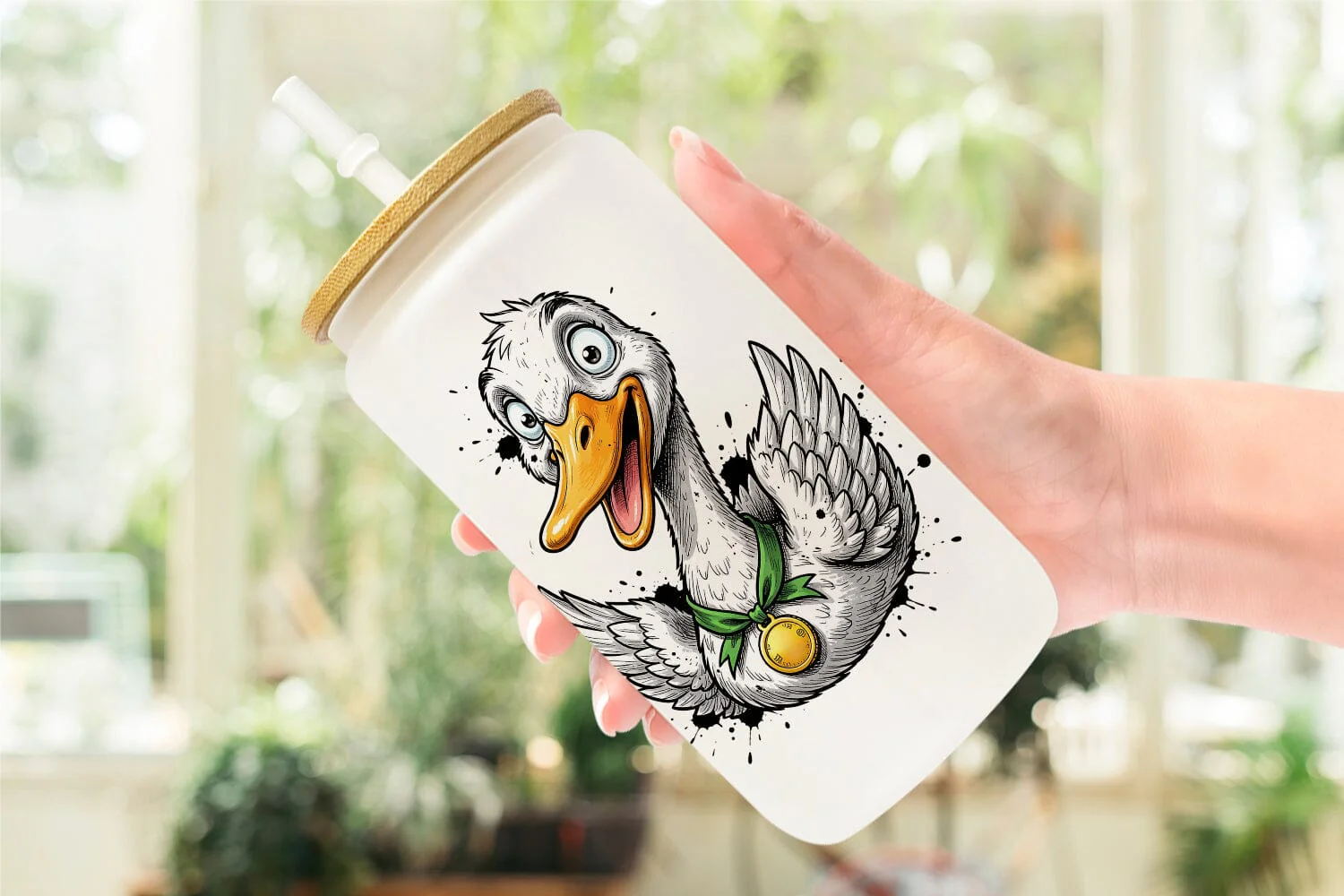 Glass Can St Paddys Animal Party Art - Image 6