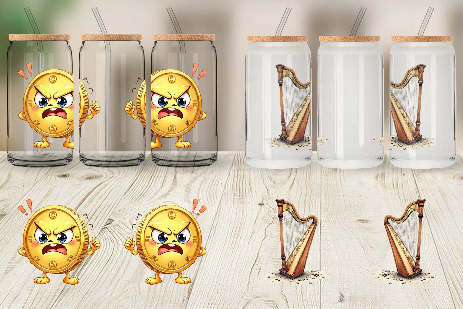Glass Can Unlucky Charms Retro - Image 2