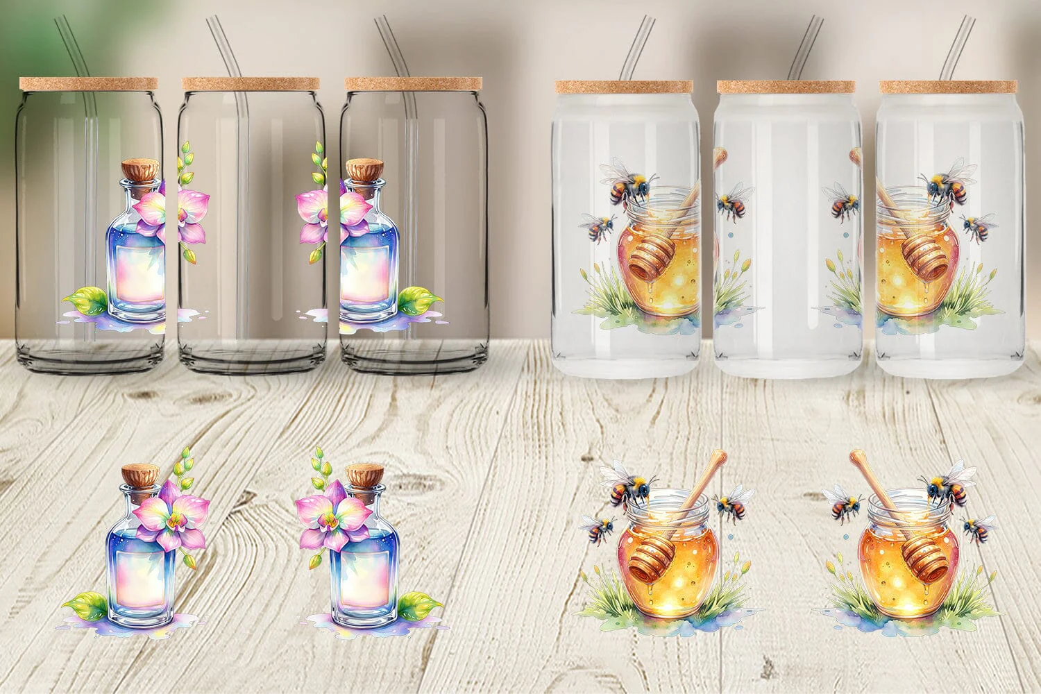 Glass Can Watercolor Baking Essentials - Image 4