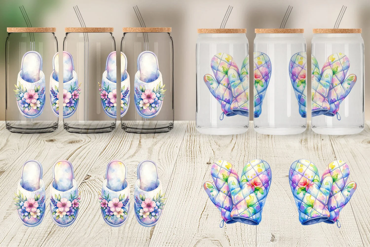 Glass Can Whimsical Apron & Chef Hat - Image 4
