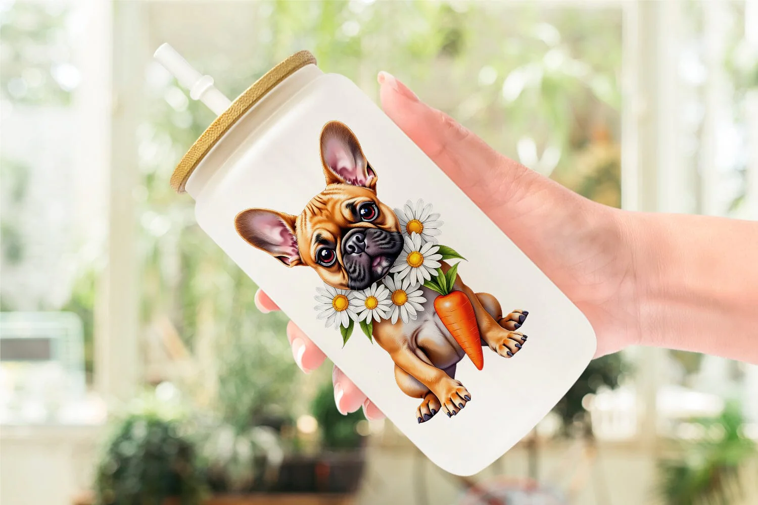 Glass Can Whimsical Easter Pets - Image 6