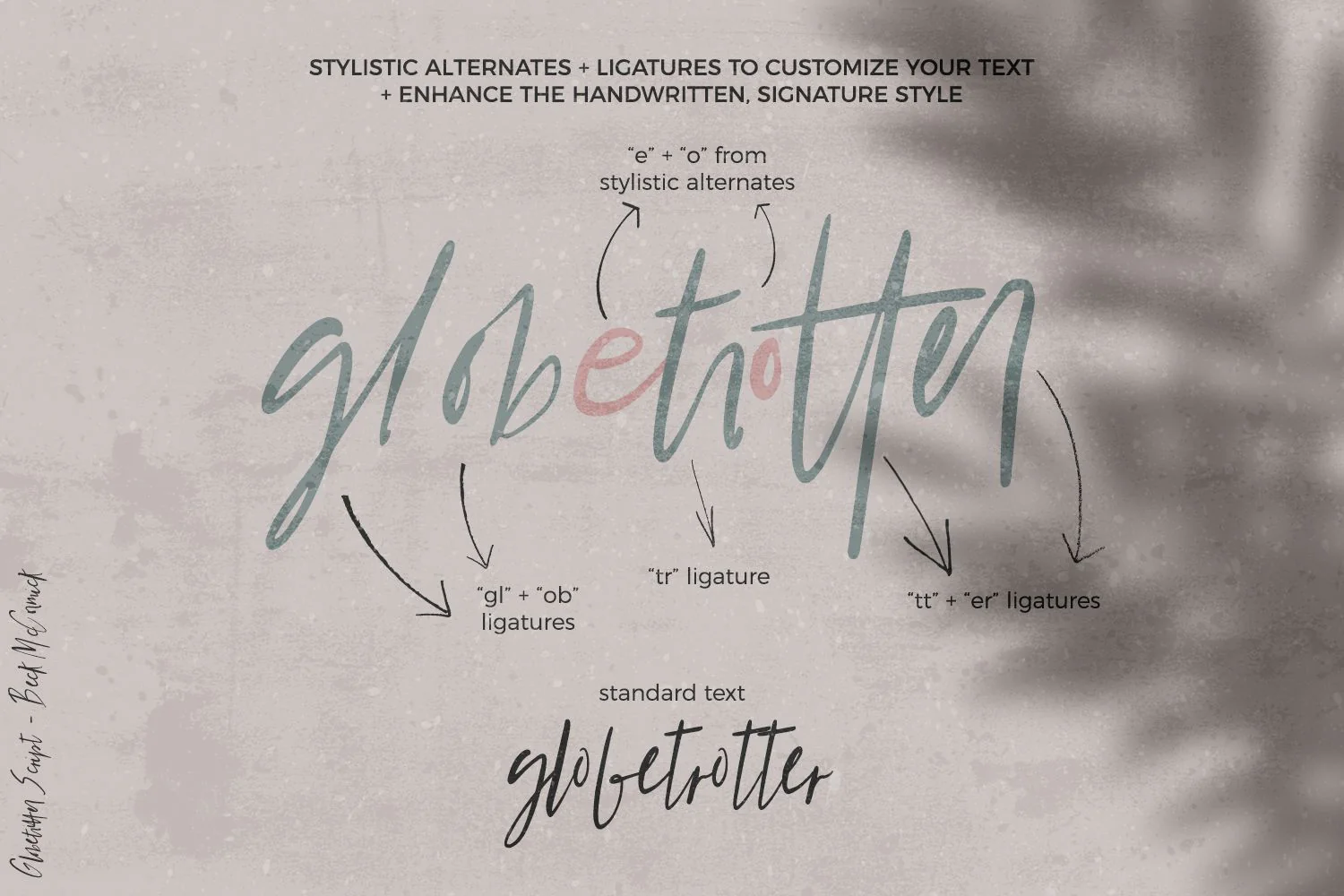 Globetrotter Signature Script - Image 2