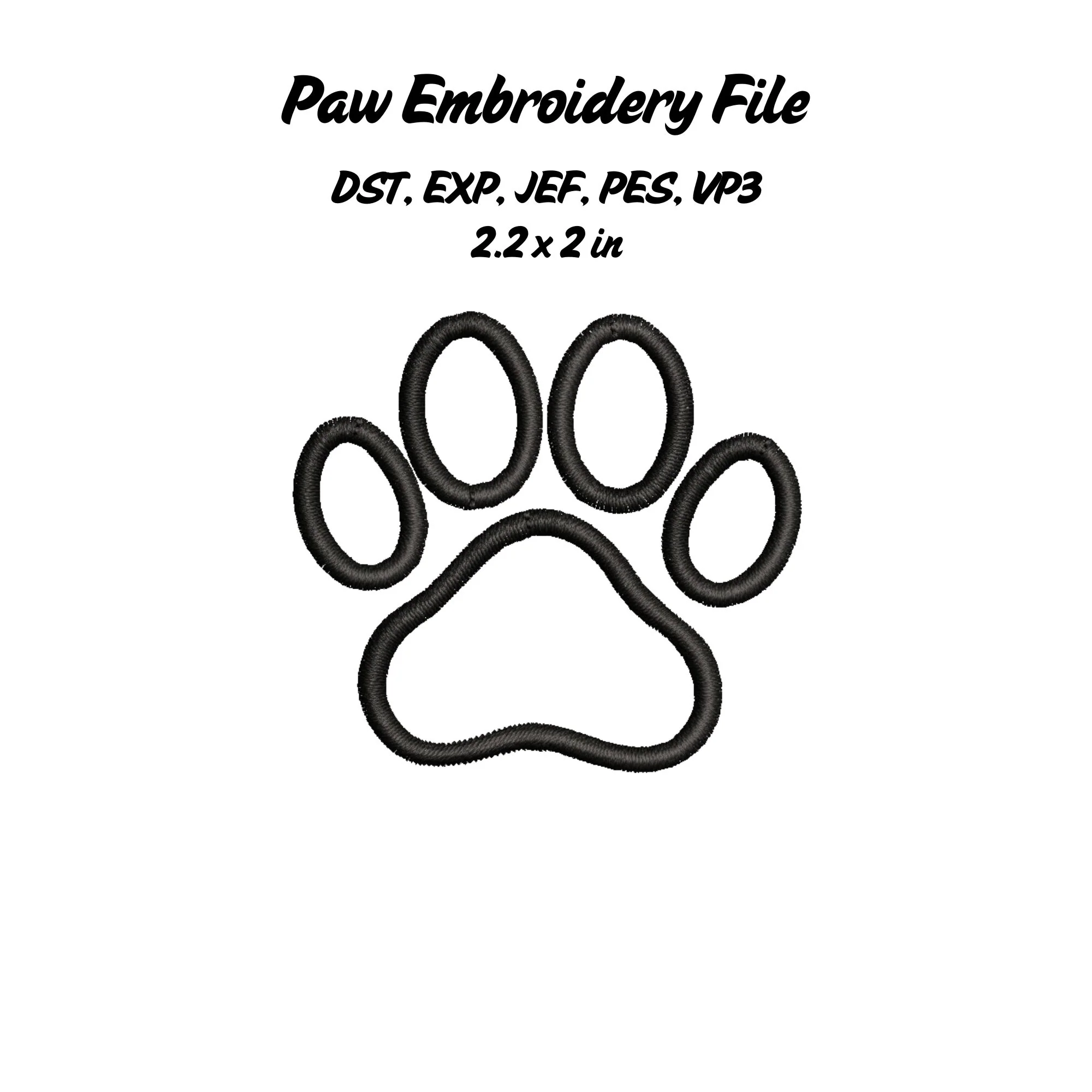 Golden Doodle Embroidery File Bundle - Image 5