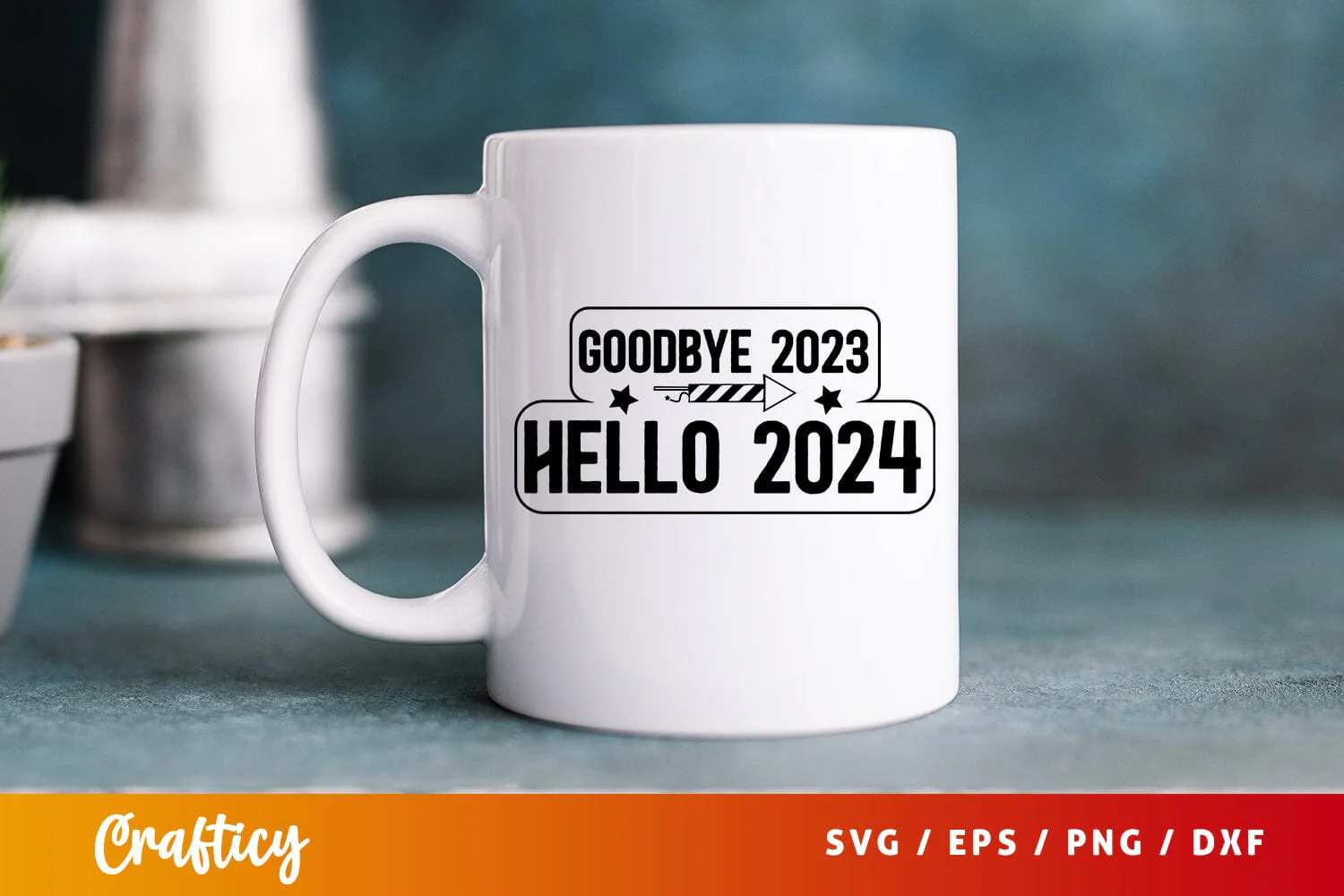 Goodbye 2023 hello 2024 SVG Design - Image 2