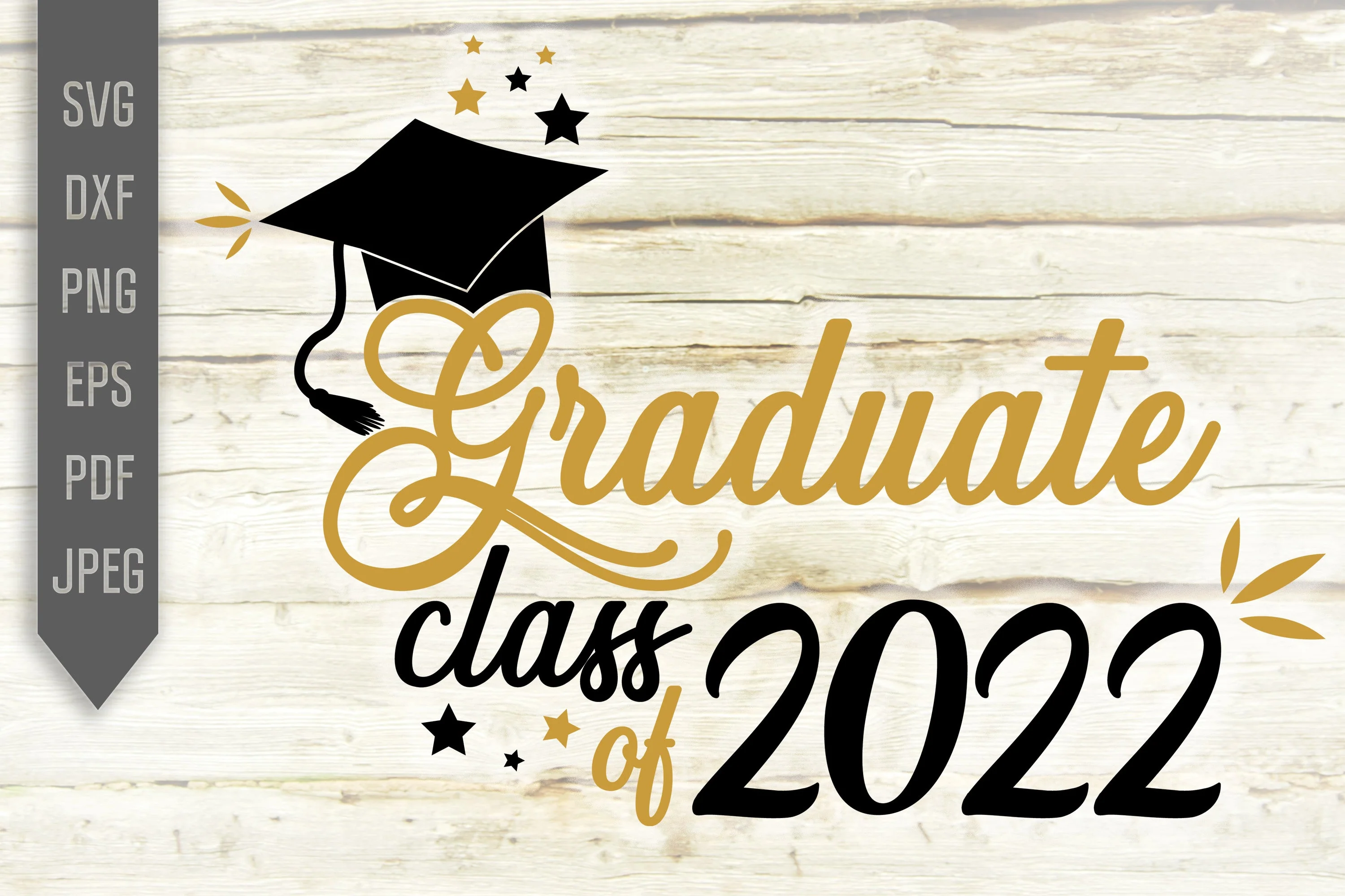 Graduate Class Of 2022 Svg. Graduate Svg. Graduation Svg. Class Of 2022 Svg. High School, College Grad Shirt. Cricut Silhouette, dxf eps png - Image 2