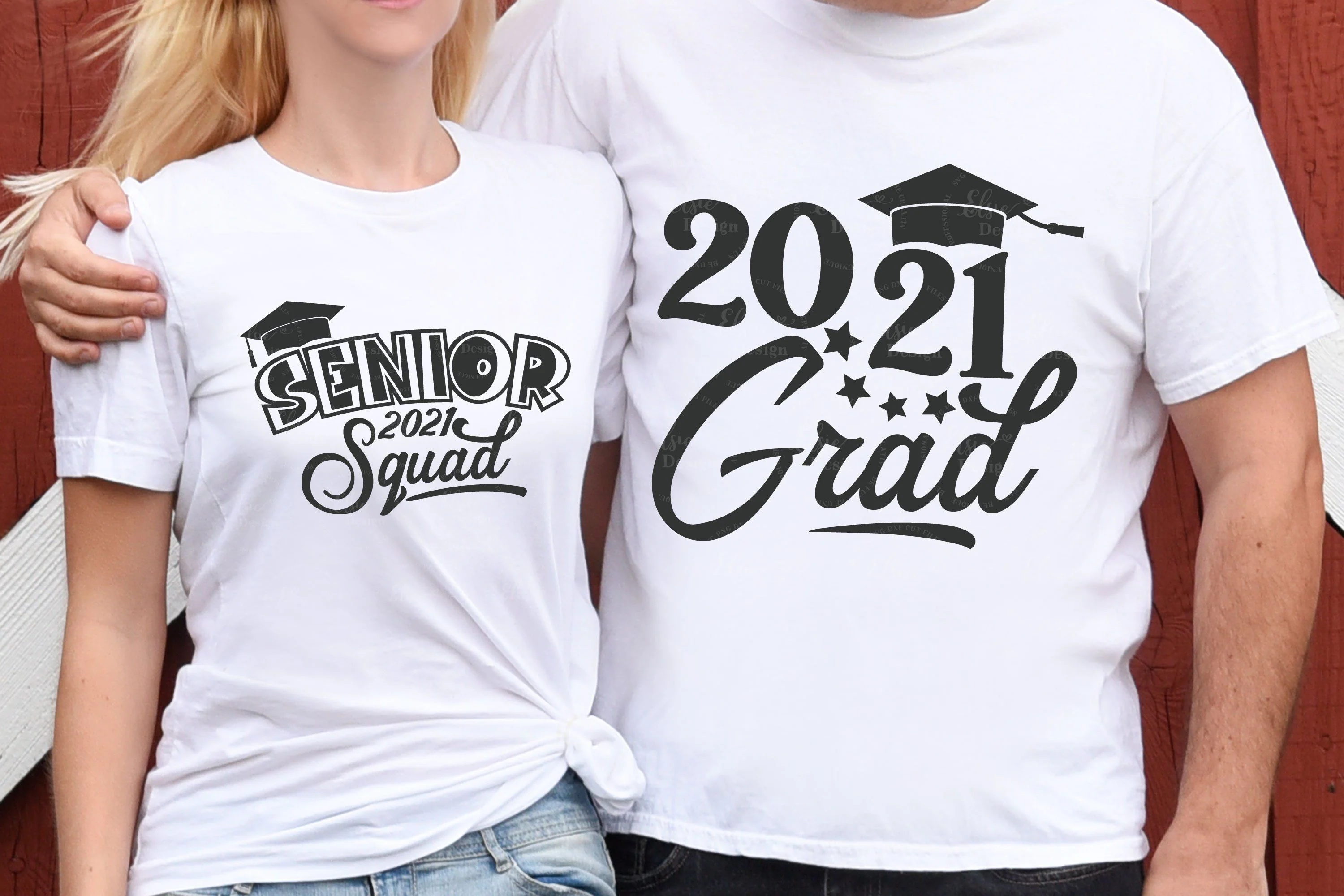 Graduation 2021 Class of 2021 Senor 2021 Bundle - SVG, PNG, DXF, EPS - Image 7