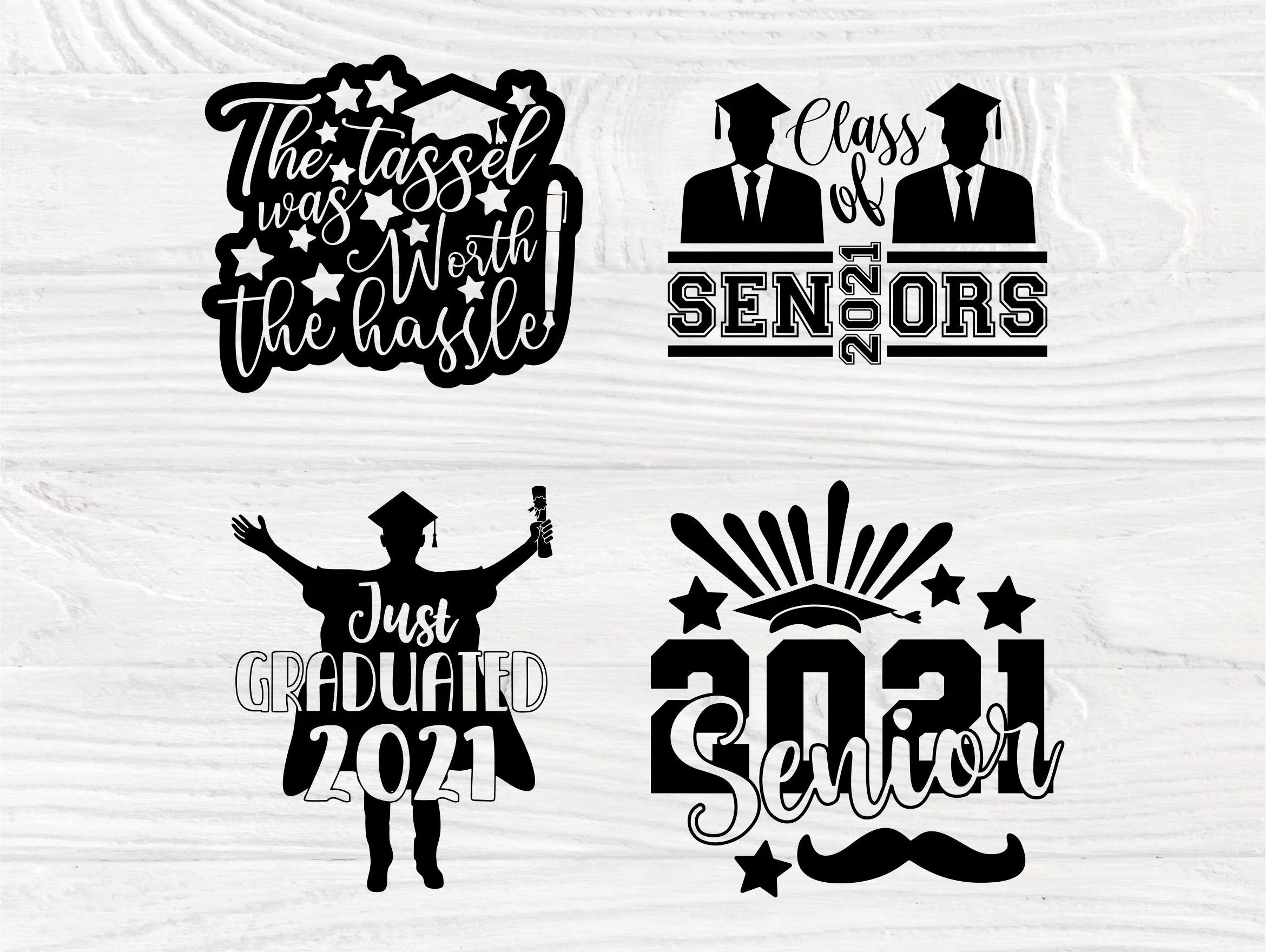 Graduation 2021 SVG Bundle, Class of 2021 Svg File - Image 6