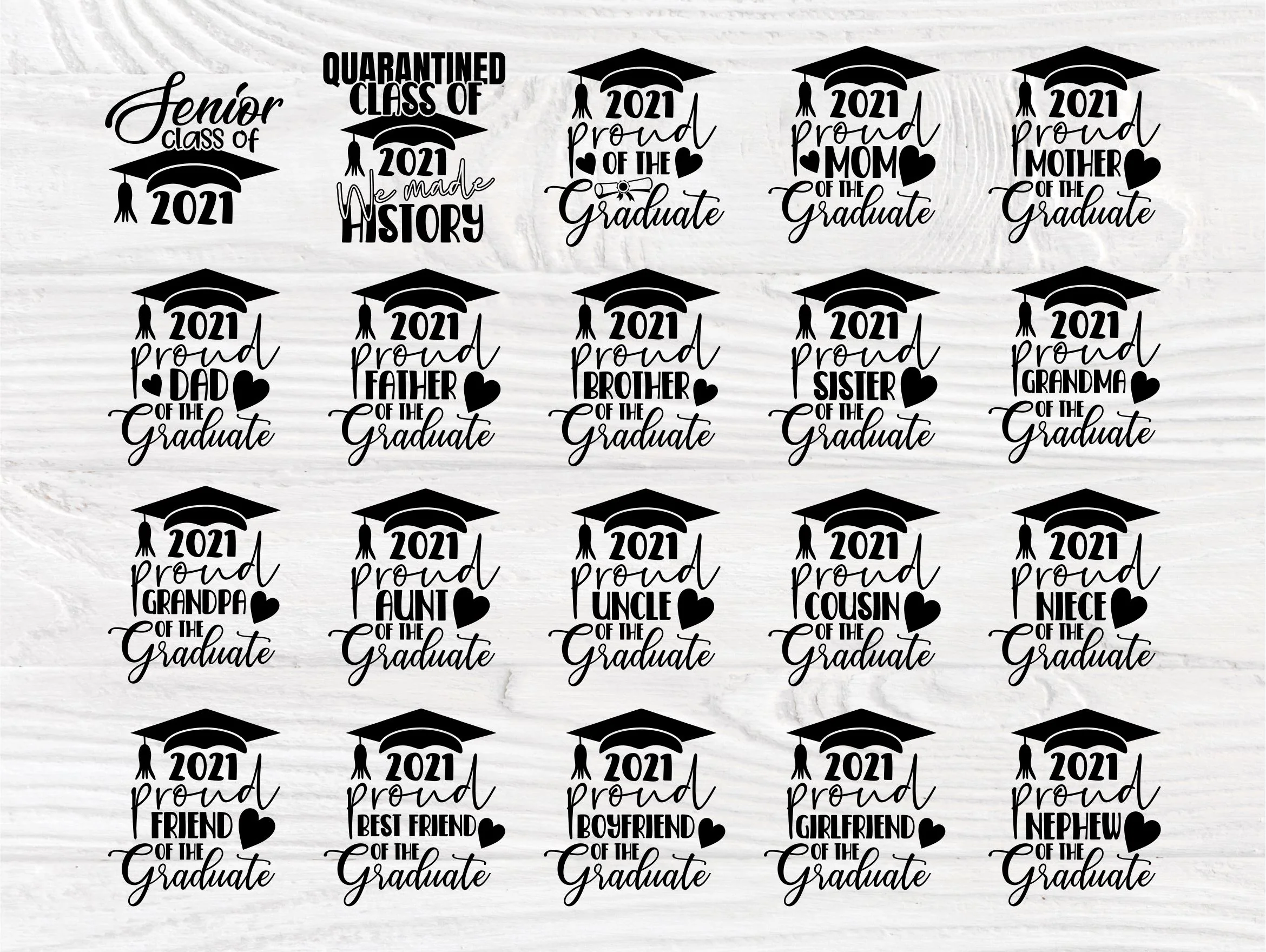 Graduation 2021 SVG, Class of 2021 Svg, Senior Svg - Image 3