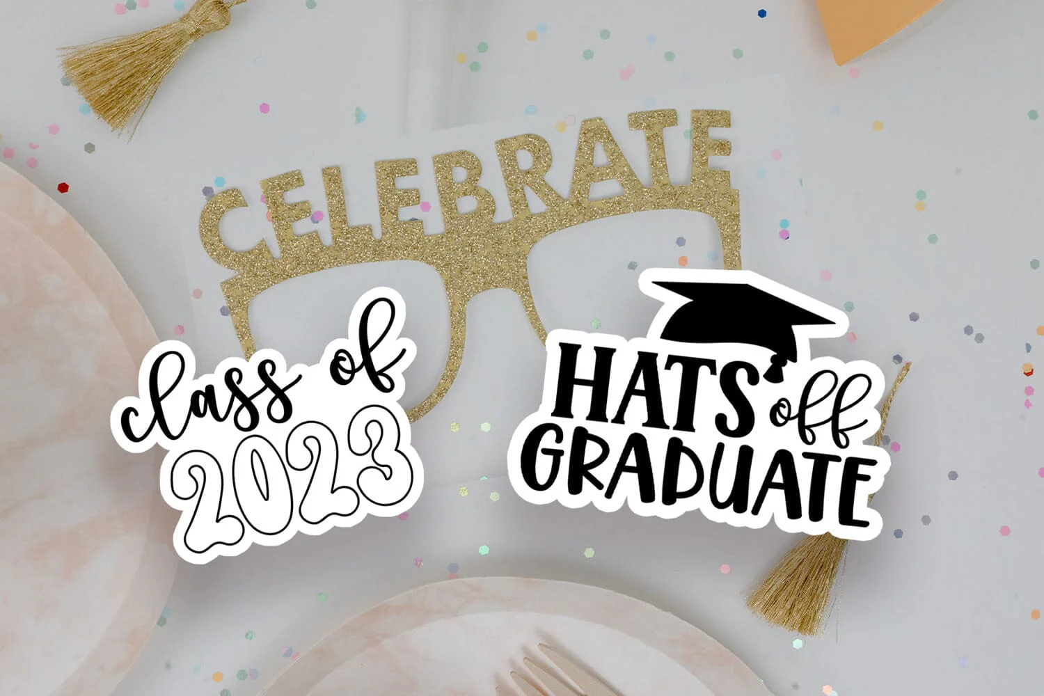 Graduation 2023 Stickers Bundle I Graduation Stickers - Image 4