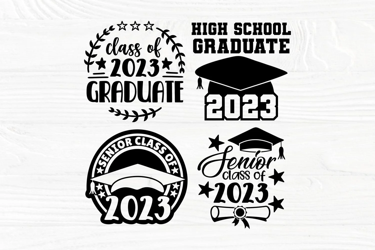 Graduation Bundle SVG, Graduation Svg, Proud of the Graduate Signs, Senior Class of 2023 Svg, Quotes, Cricut Files, Sayings, Silhouette Svg - Image 6