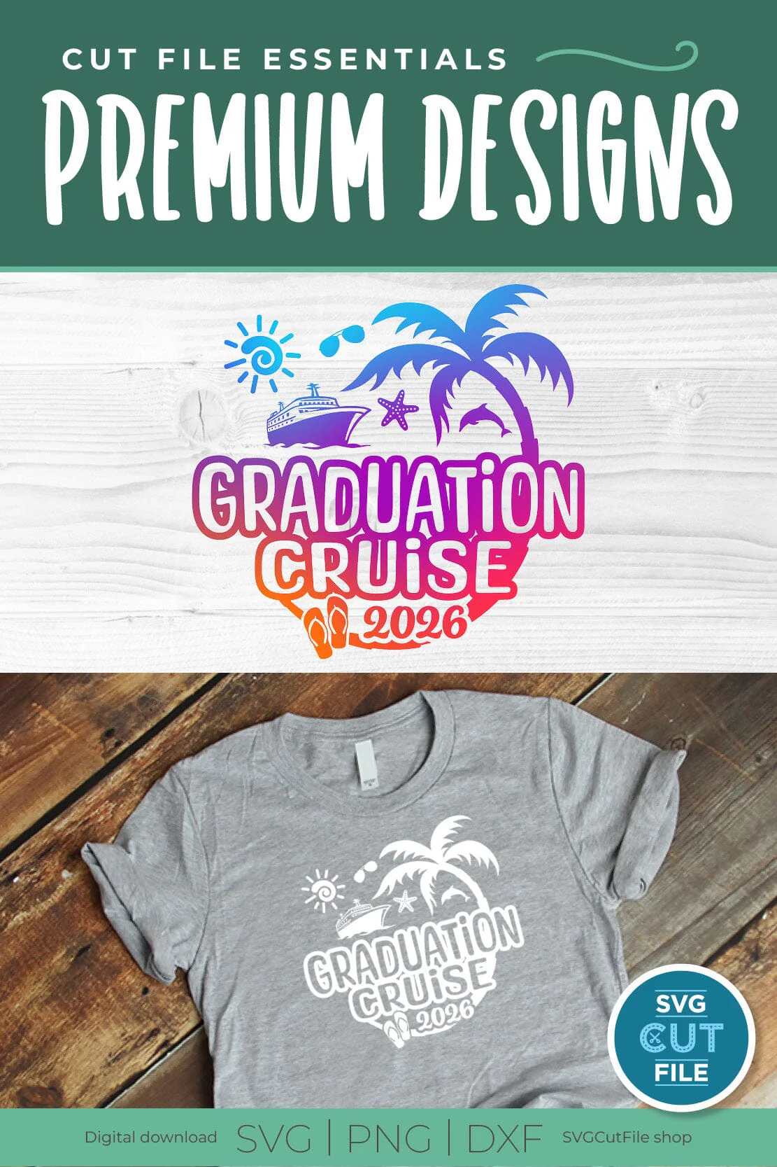 Graduation Cruise svg - 2026 Grad Trip svg vacation or Holiday Design - Image 4