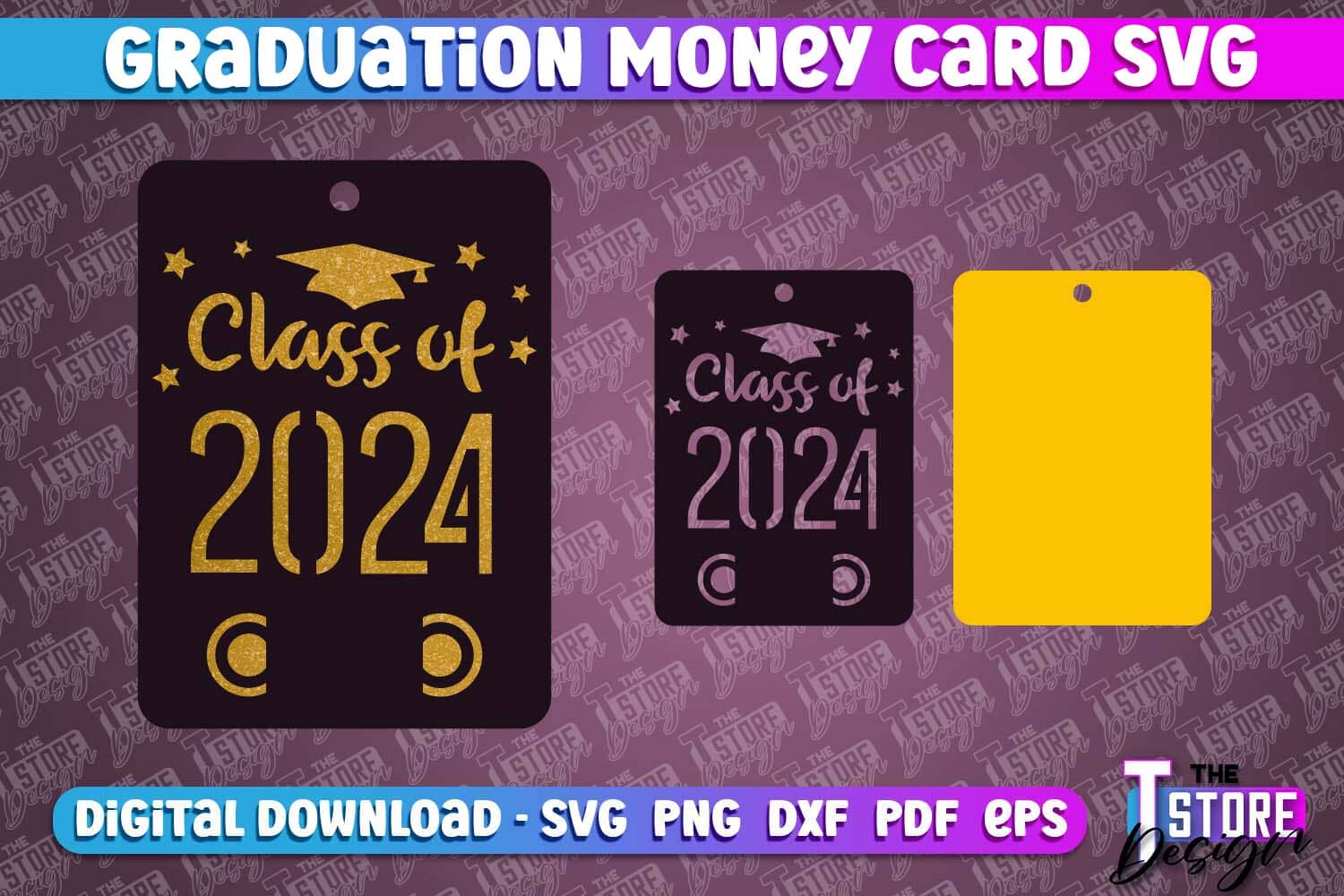 Graduation Money Card | Class 2024 | Grad SVG Quotes | Greeting Money Cards