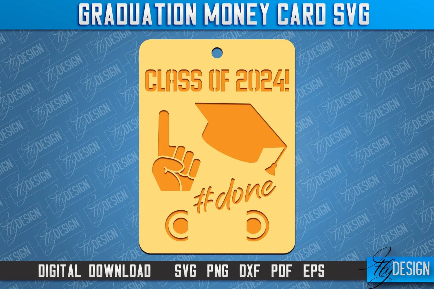 Graduation Money Card Bundle | Class 2024 | Grad SVG Quotes | Greeting Money Cards - Image 3