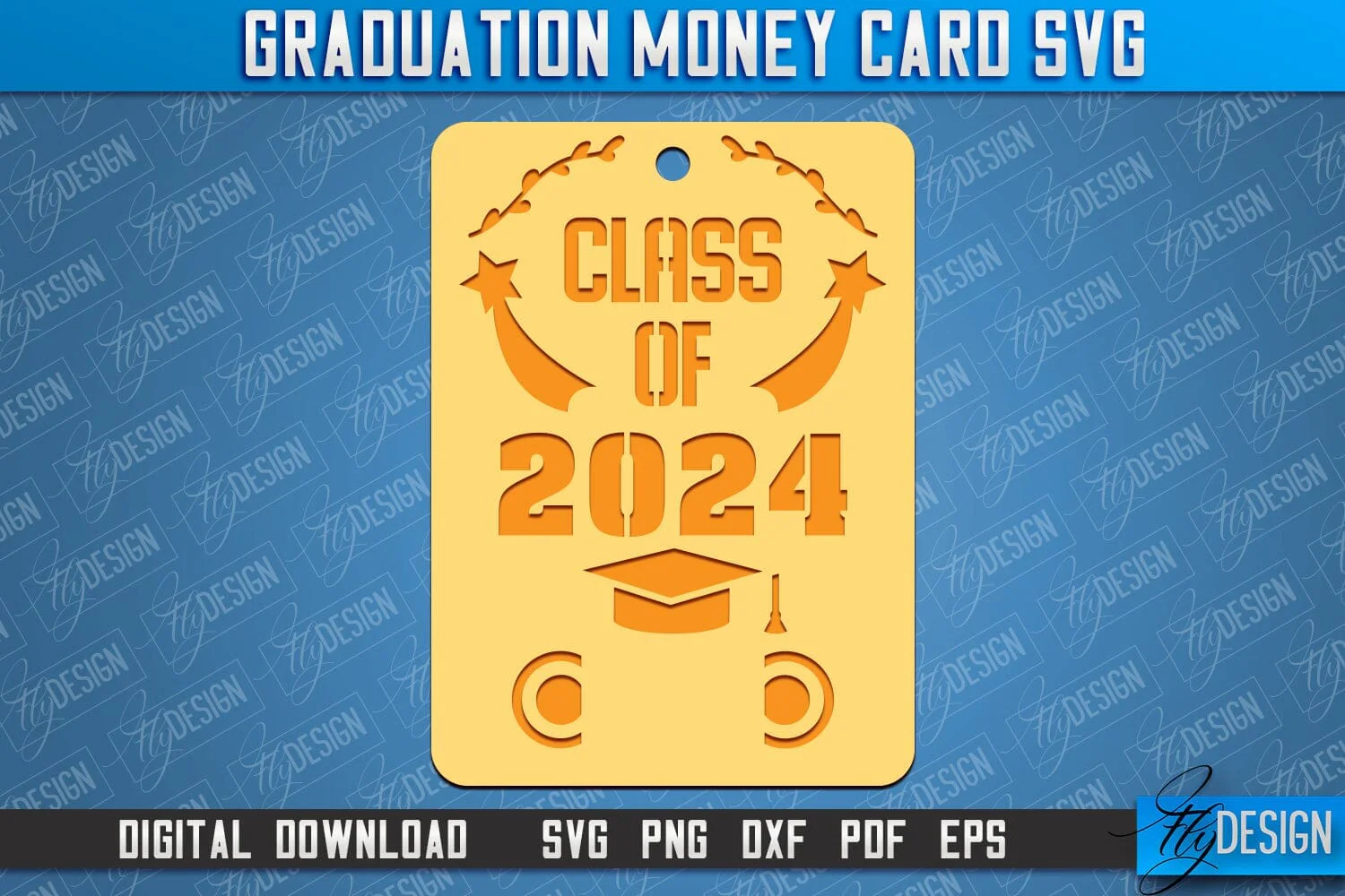 Graduation Money Card Bundle | Class 2024 | Grad SVG Quotes | Greeting Money Cards - Image 5