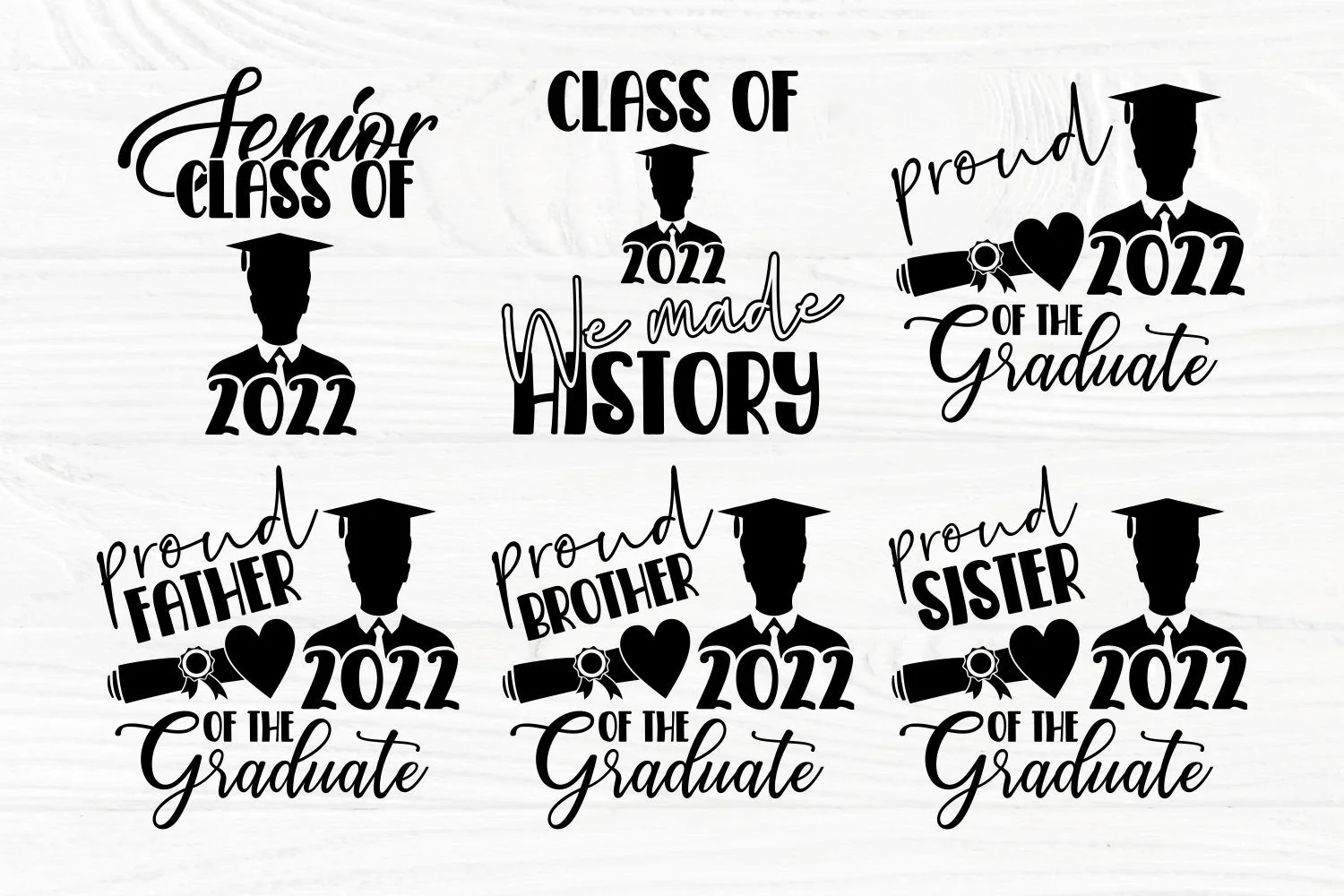 Graduation SVG Bundle, Class of 2022, Graduate Svg - Image 3