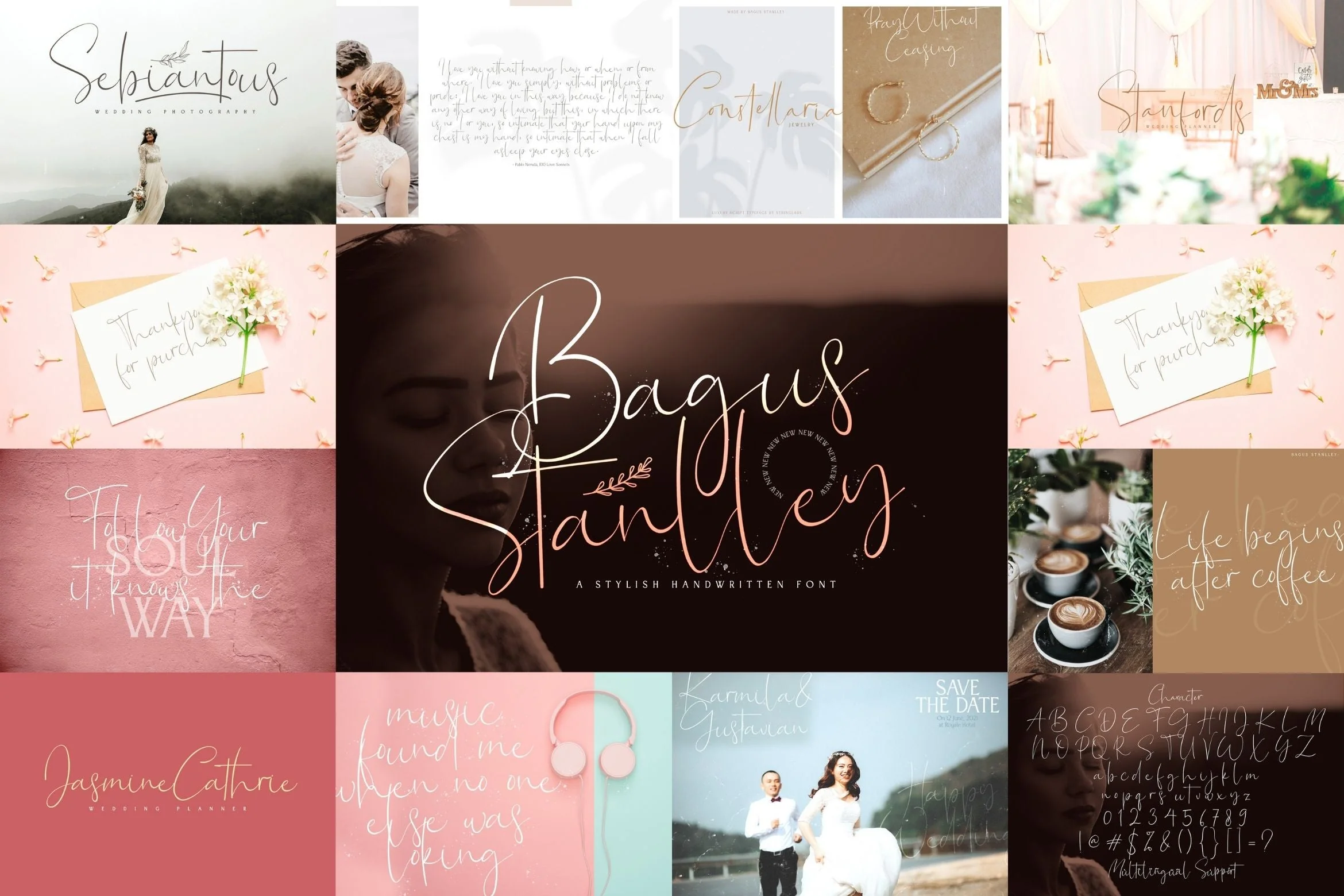 Handwritten Font Bundle Vol 10 - Image 2