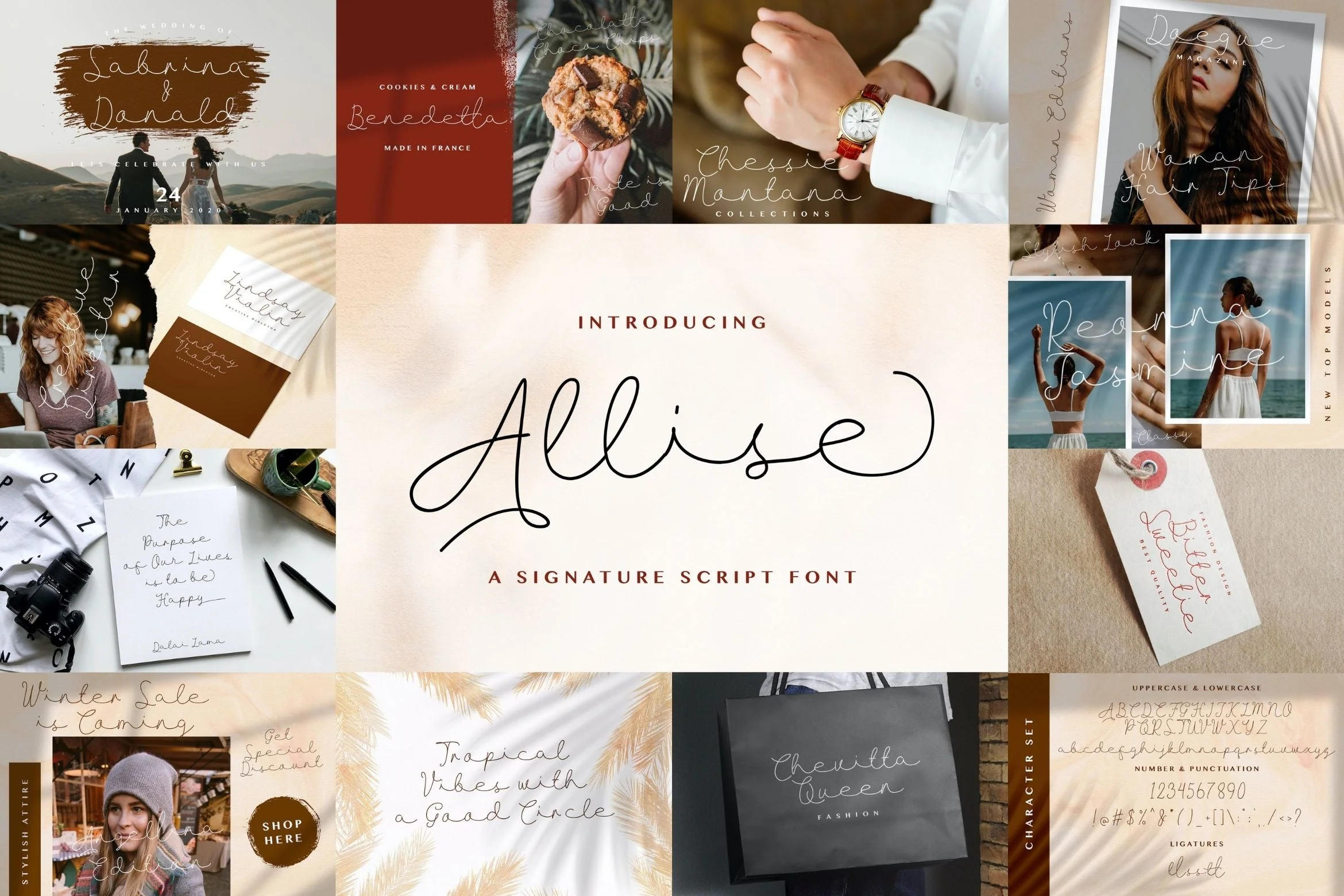 Handwritten Font Bundle Vol 10 - Image 8