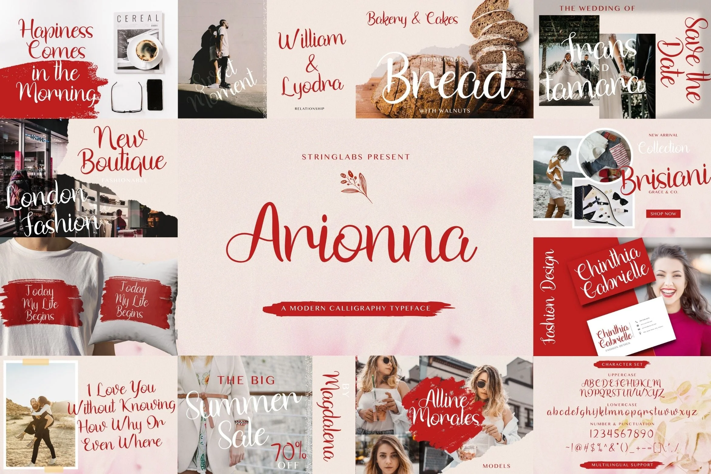 Handwritten Font Bundle Vol 14 - Image 3