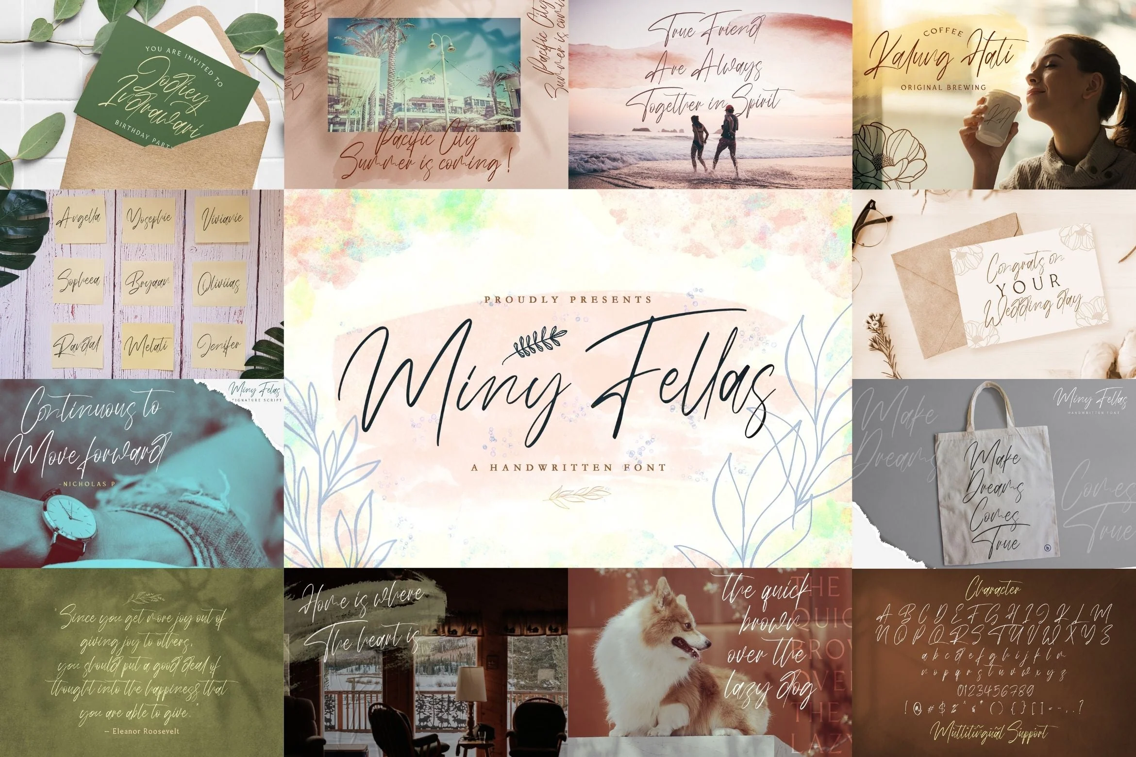 Handwritten Font Bundle Vol 17 - Image 2