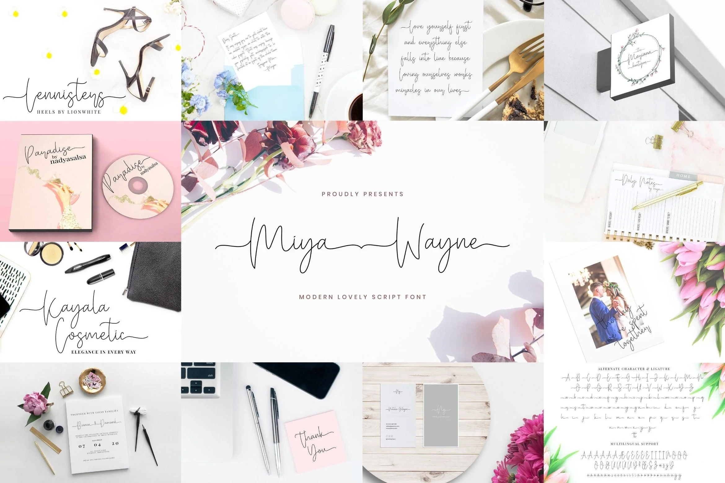 Handwritten Font Bundle Vol 17 - Image 5