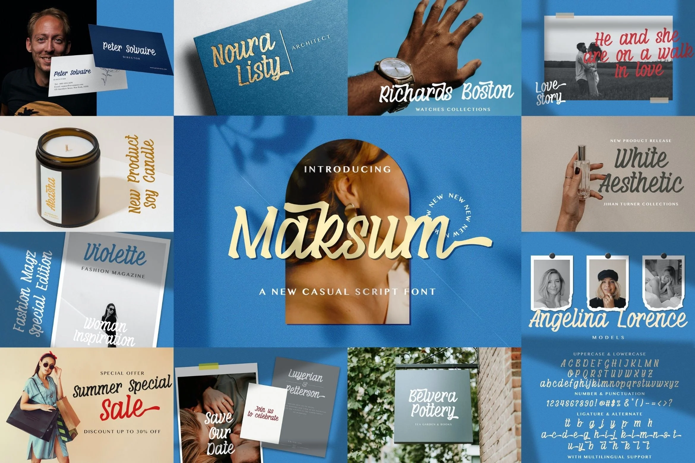 Handwritten Font Bundle Vol 3 - Image 8