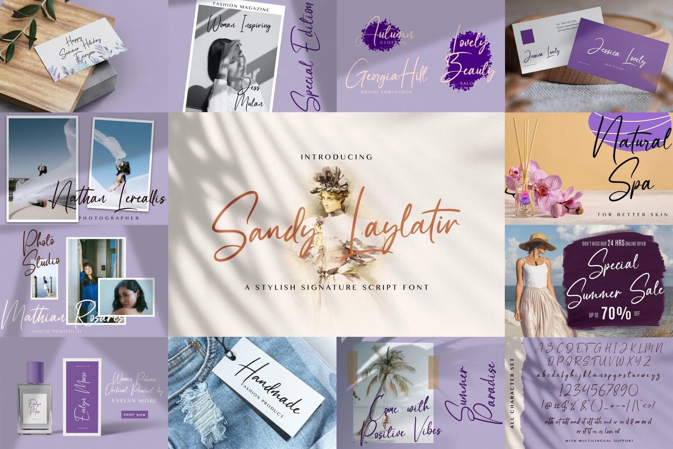 Handwritten Font Bundle Vol 4 - Image 6