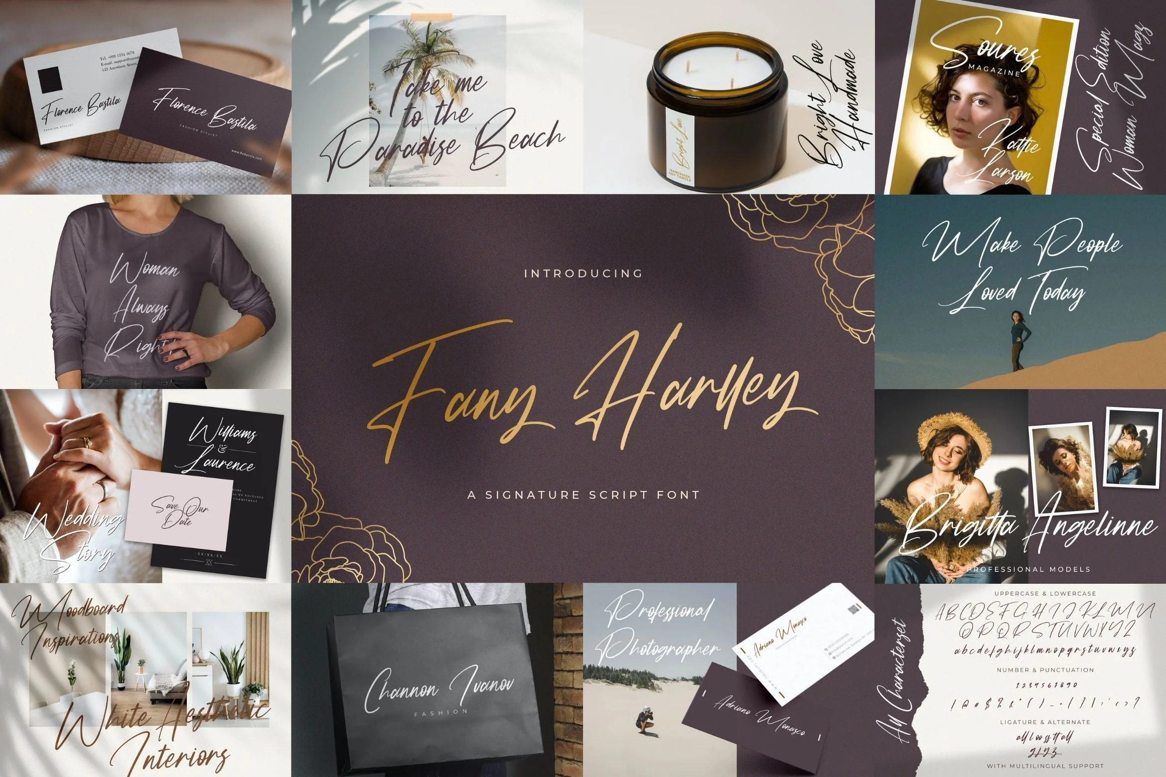 Handwritten Font Bundle Vol 4 - Image 8