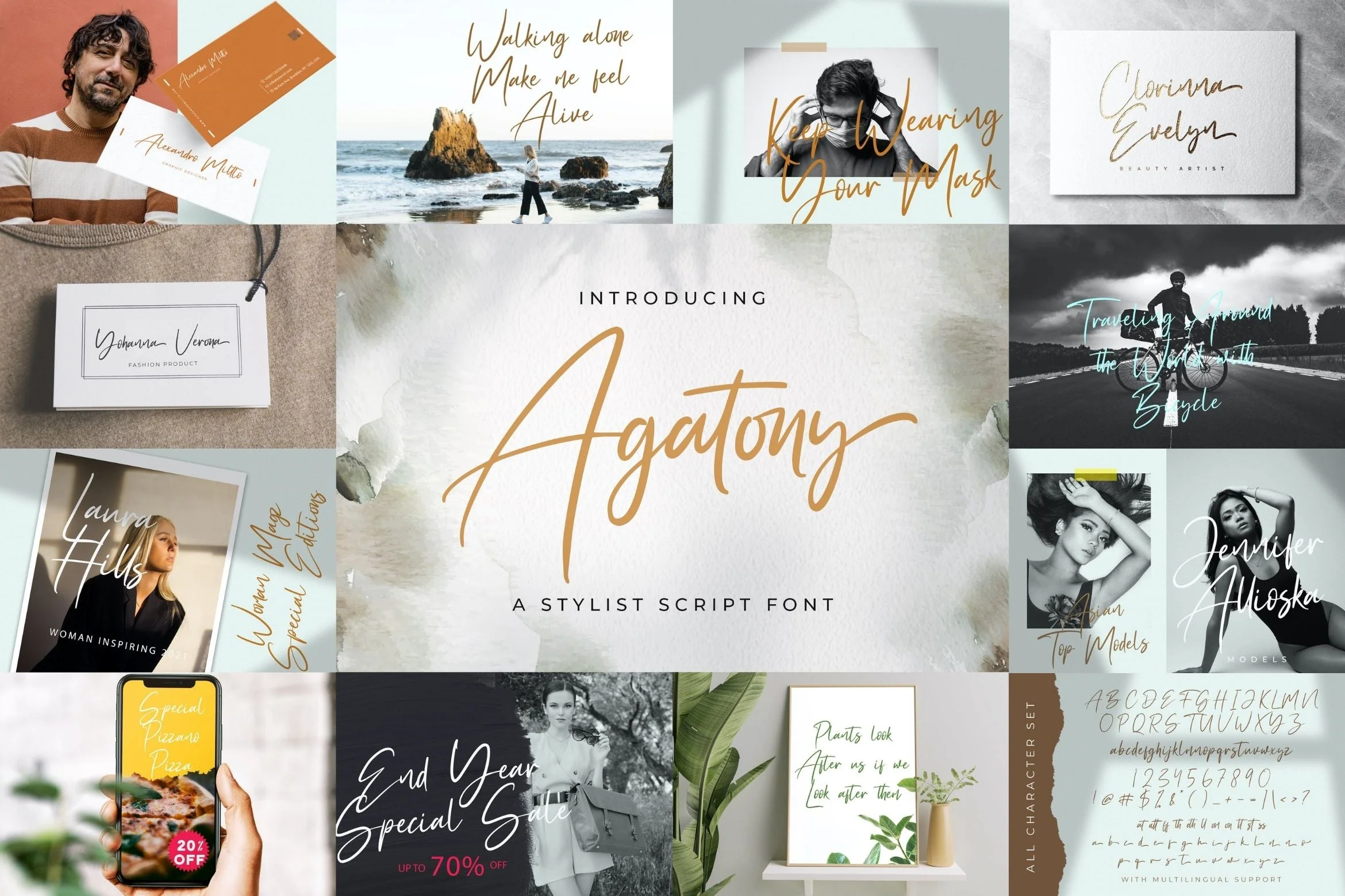 Handwritten Font Bundle Vol 5 - Image 3
