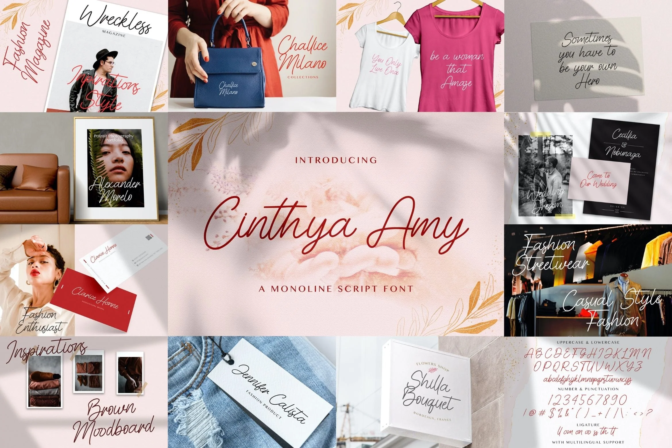 Handwritten Font Bundle Vol 5 - Image 8